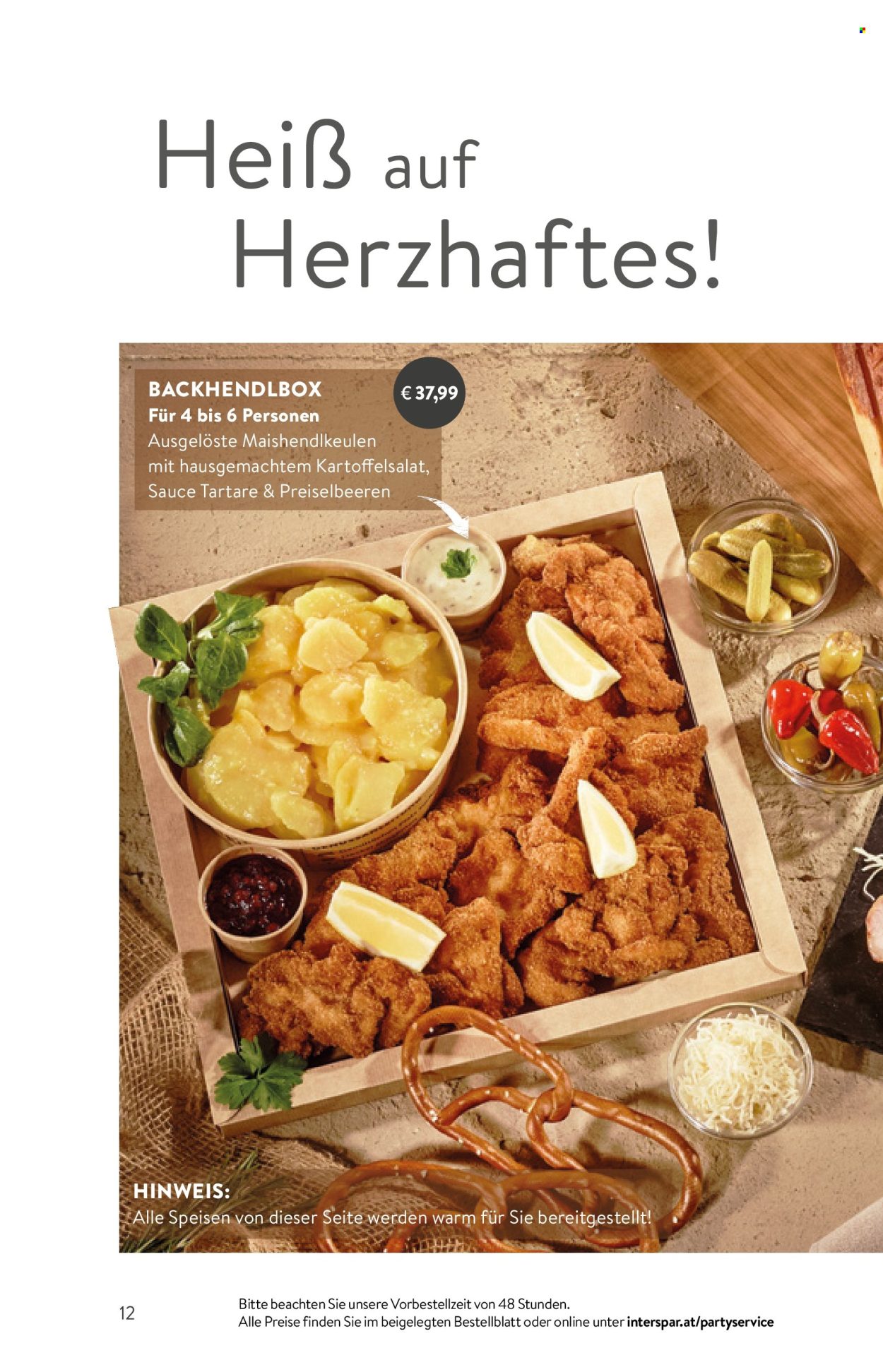 Angebote INTERSPAR - 28.10.2024 - 28.10.2024. Seite 12