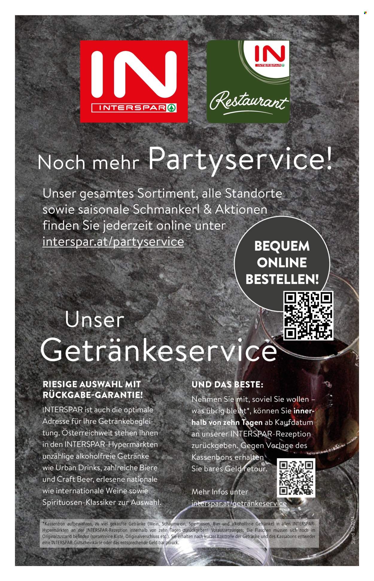Angebote INTERSPAR - 28.10.2024 - 28.10.2024. Seite 24