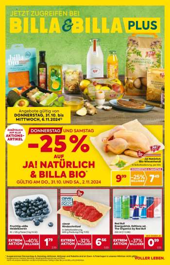 Angebote Billa - 31.10.2024 - 6.11.2024.