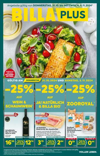 Angebote Billa Plus - 31.10.2024 - 6.11.2024.
