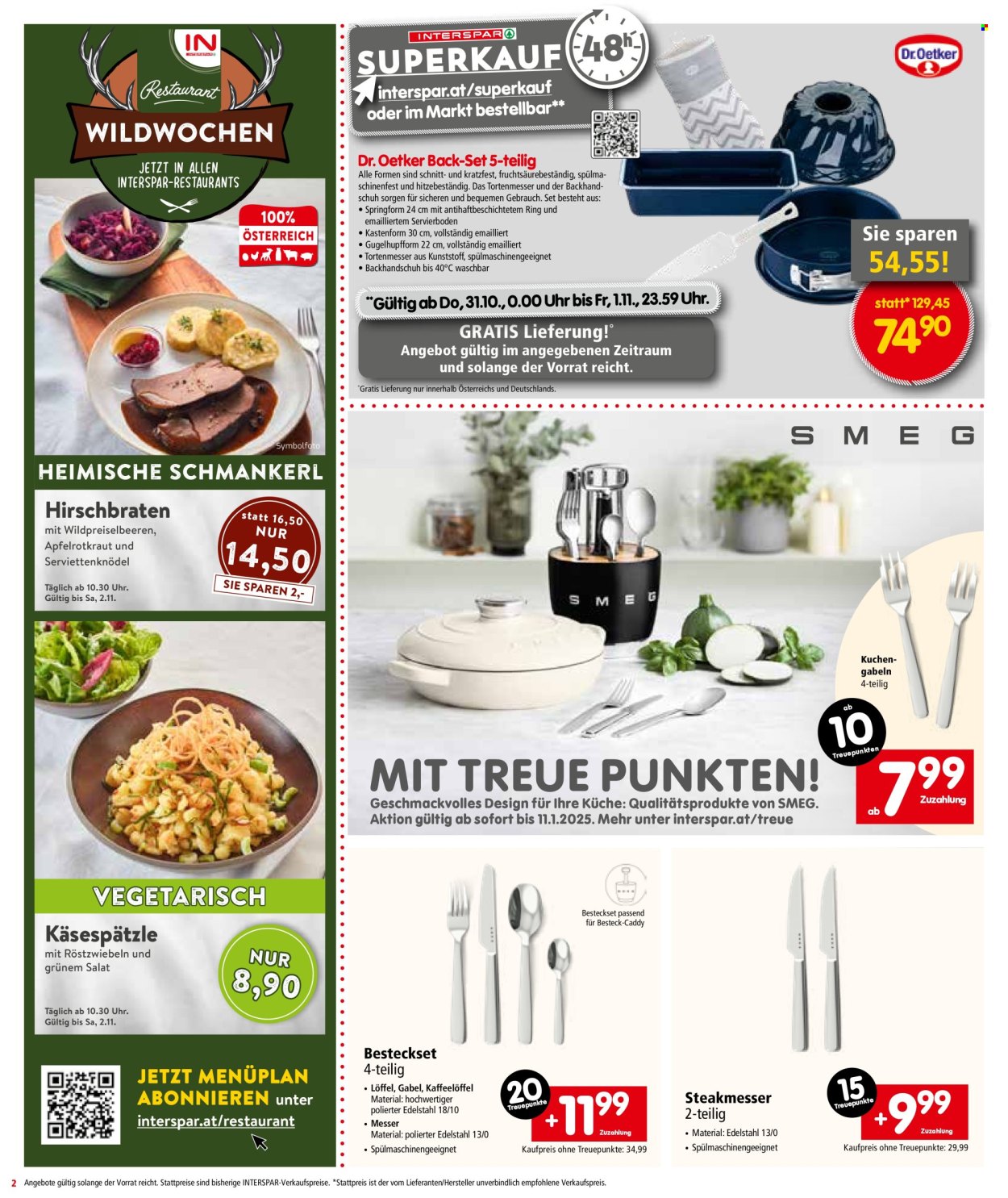 Angebote INTERSPAR - 31.10.2024 - 13.11.2024. Seite 2