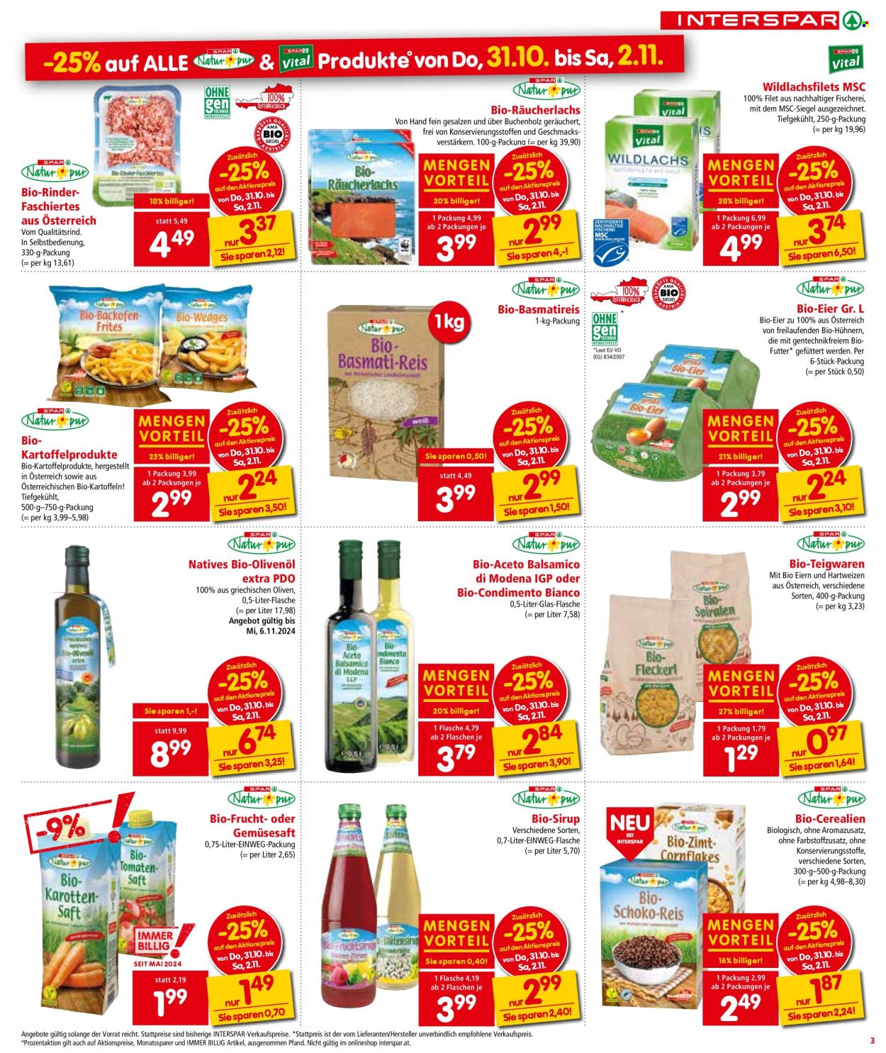 Angebote INTERSPAR - 31.10.2024 - 13.11.2024. Seite 3