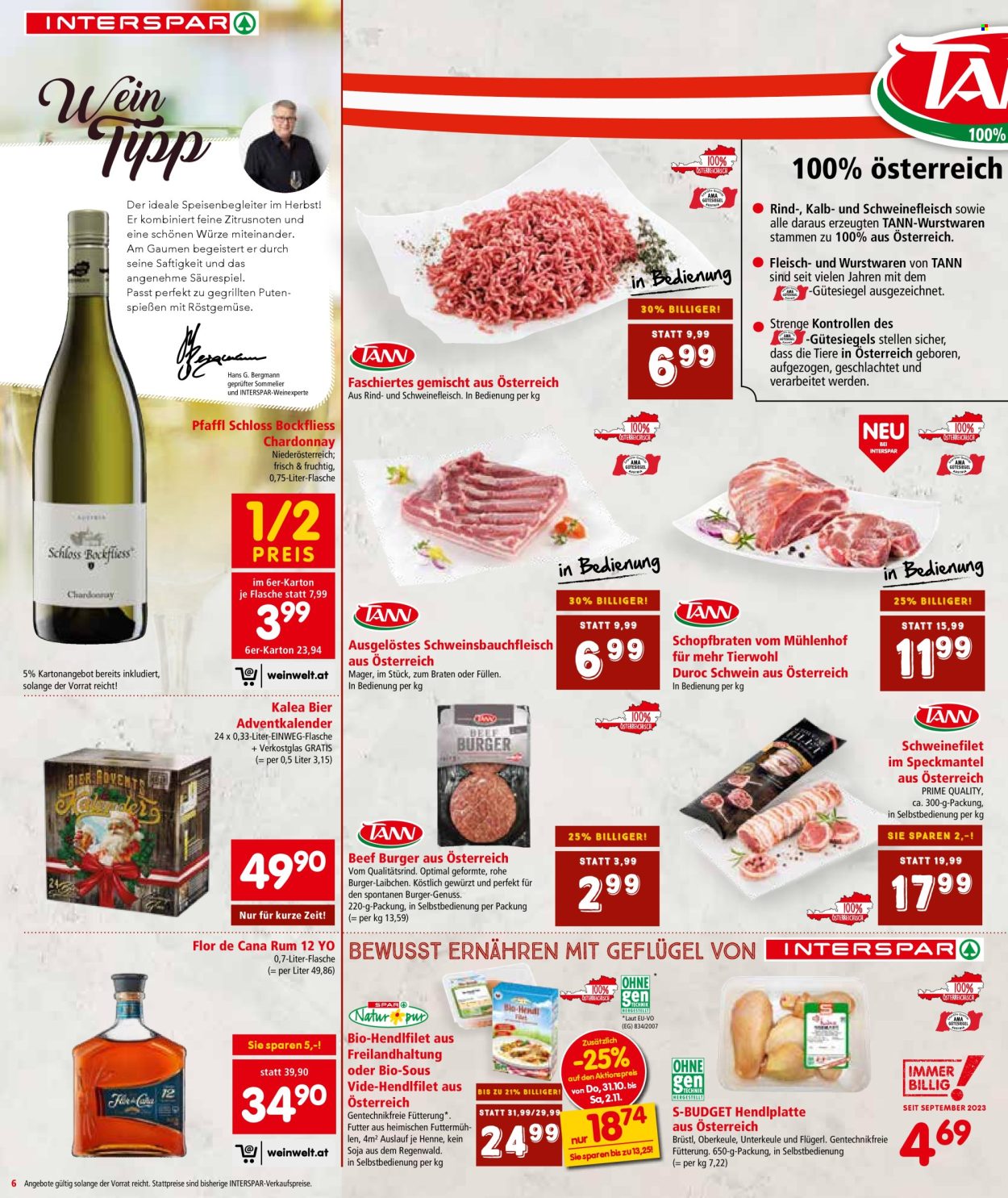 Angebote INTERSPAR - 31.10.2024 - 13.11.2024. Seite 6