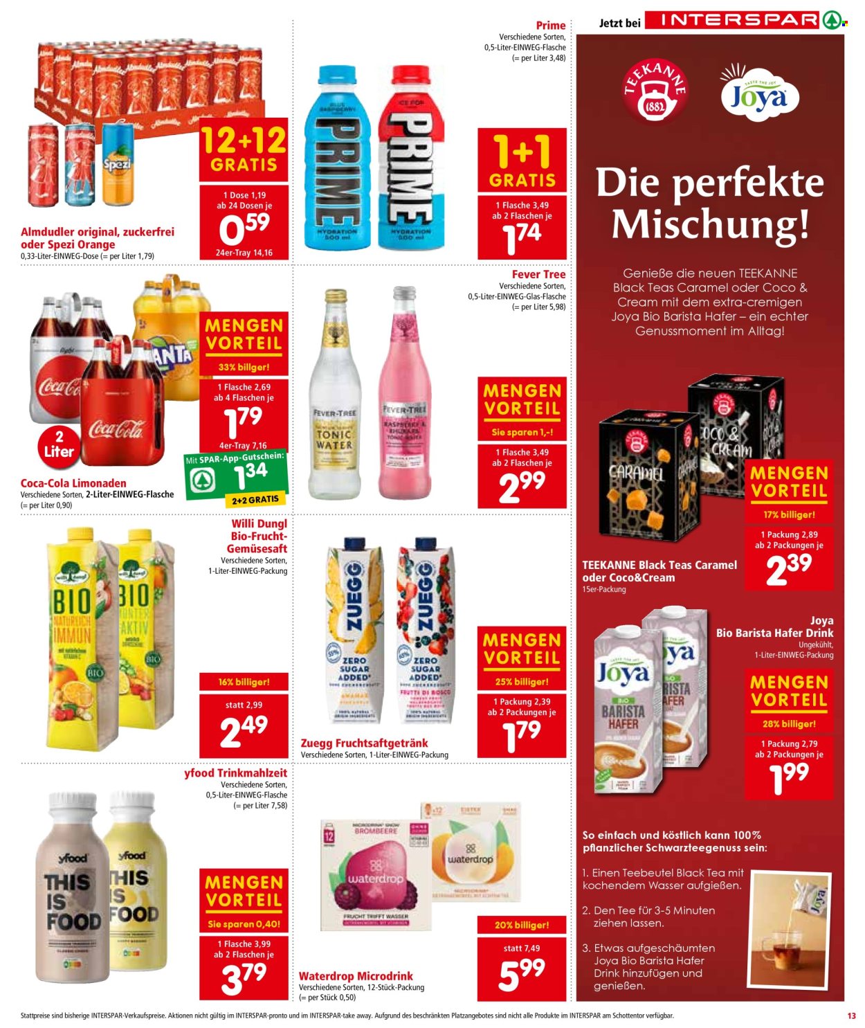 Angebote INTERSPAR - 31.10.2024 - 13.11.2024. Seite 13
