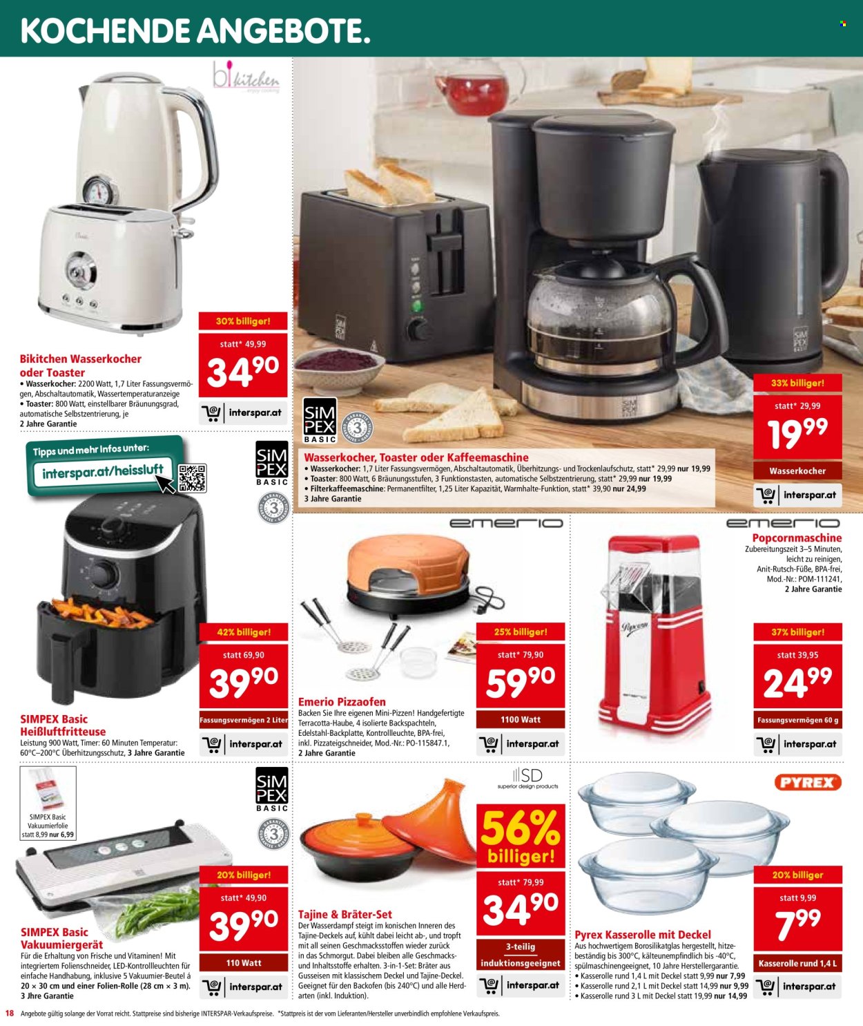 Angebote INTERSPAR - 31.10.2024 - 13.11.2024. Seite 18