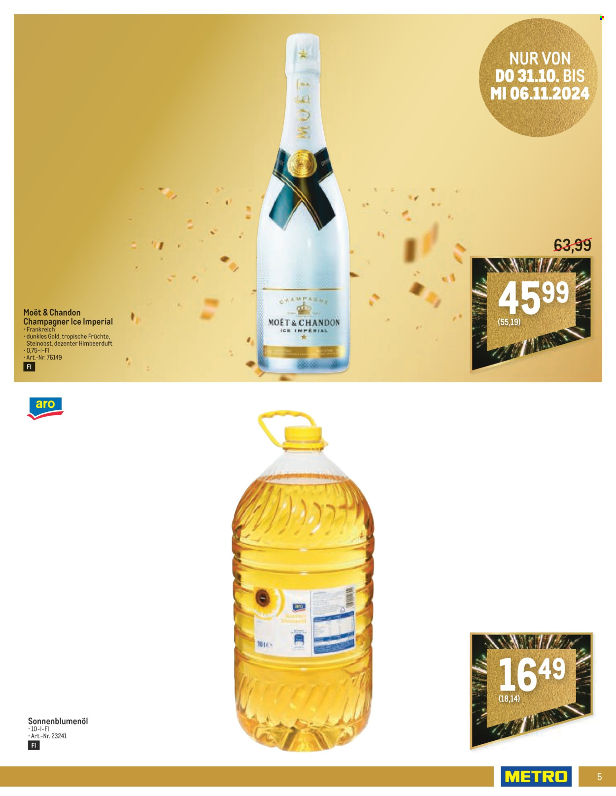Angebote Metro - 31.10.2024 - 6.11.2024. Seite 5