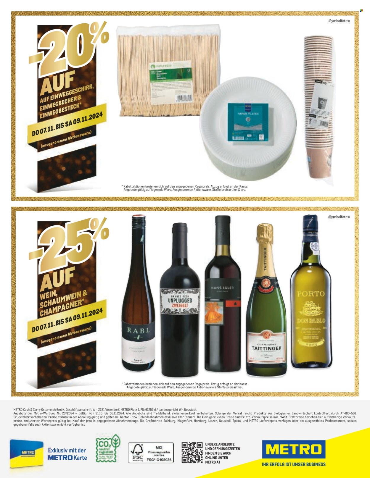 Angebote Metro - 31.10.2024 - 6.11.2024. Seite 8
