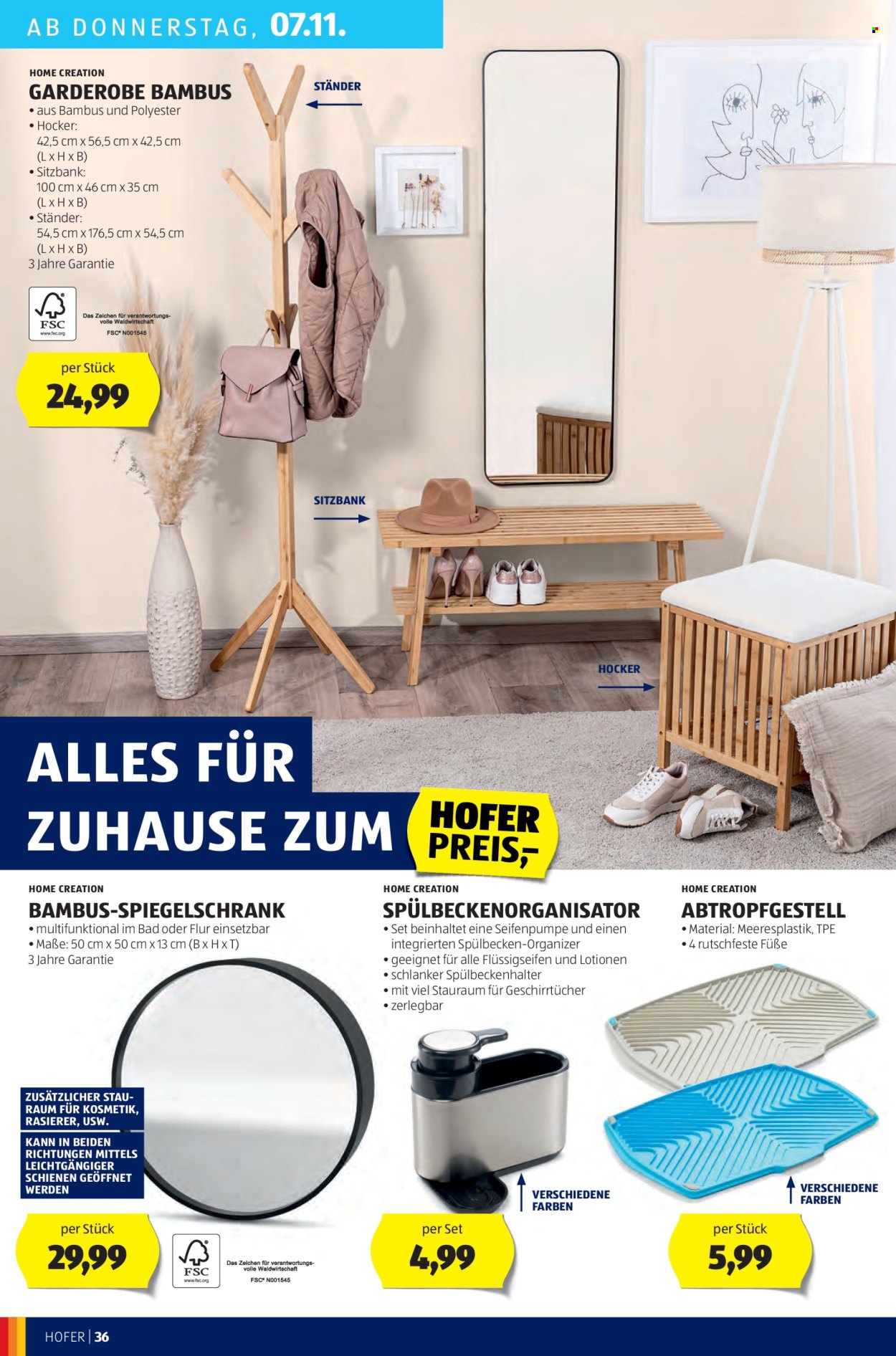 Angebote Hofer - 4.11.2024 - 9.11.2024. Seite 40
