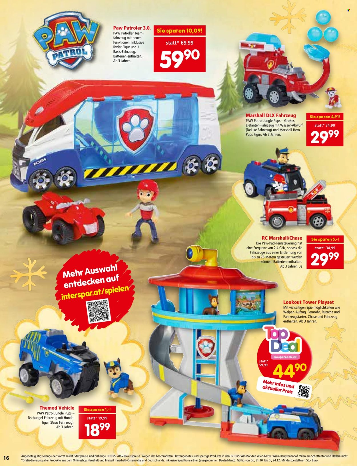 Angebote INTERSPAR - 31.10.2024 - 24.12.2024. Seite 16