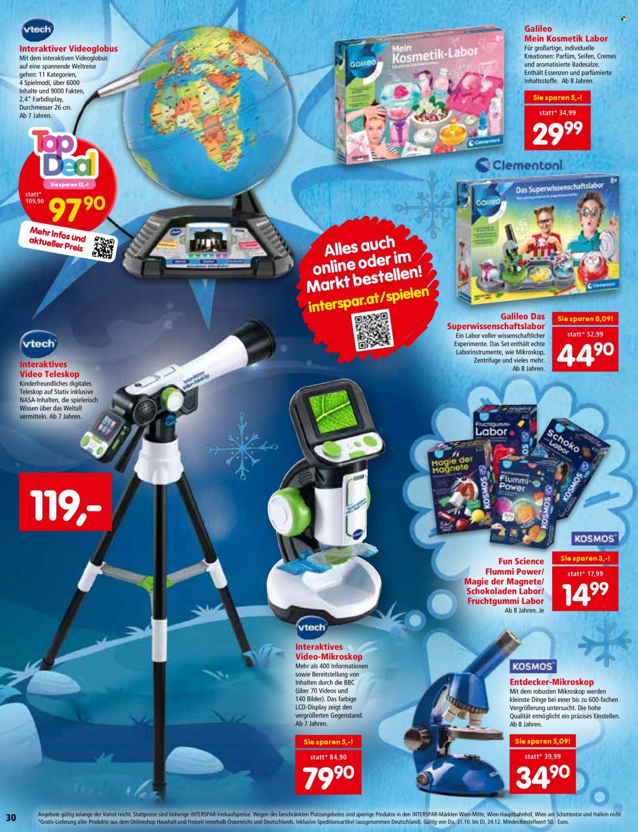 Angebote INTERSPAR - 31.10.2024 - 24.12.2024. Seite 30