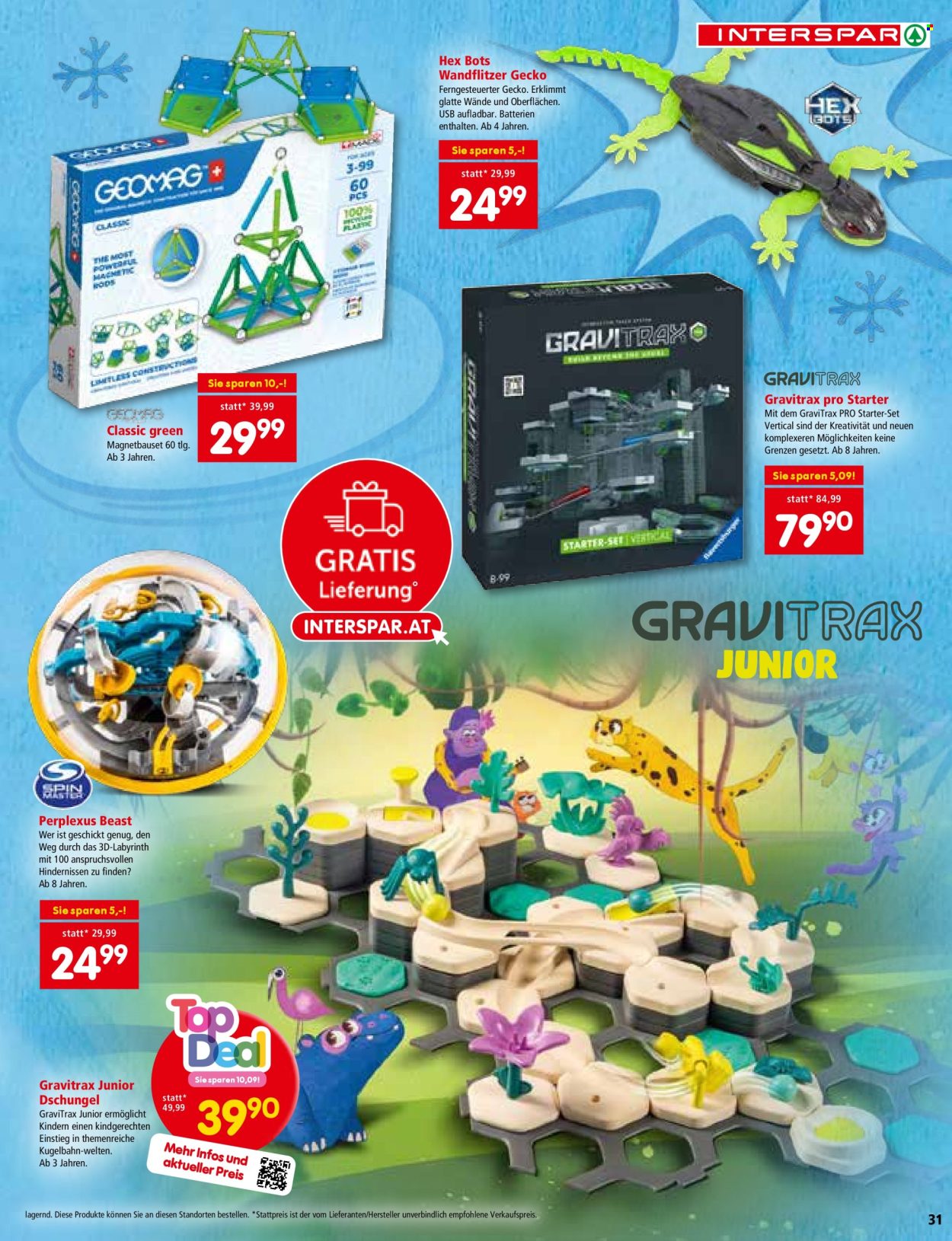 Angebote INTERSPAR - 31.10.2024 - 24.12.2024. Seite 31