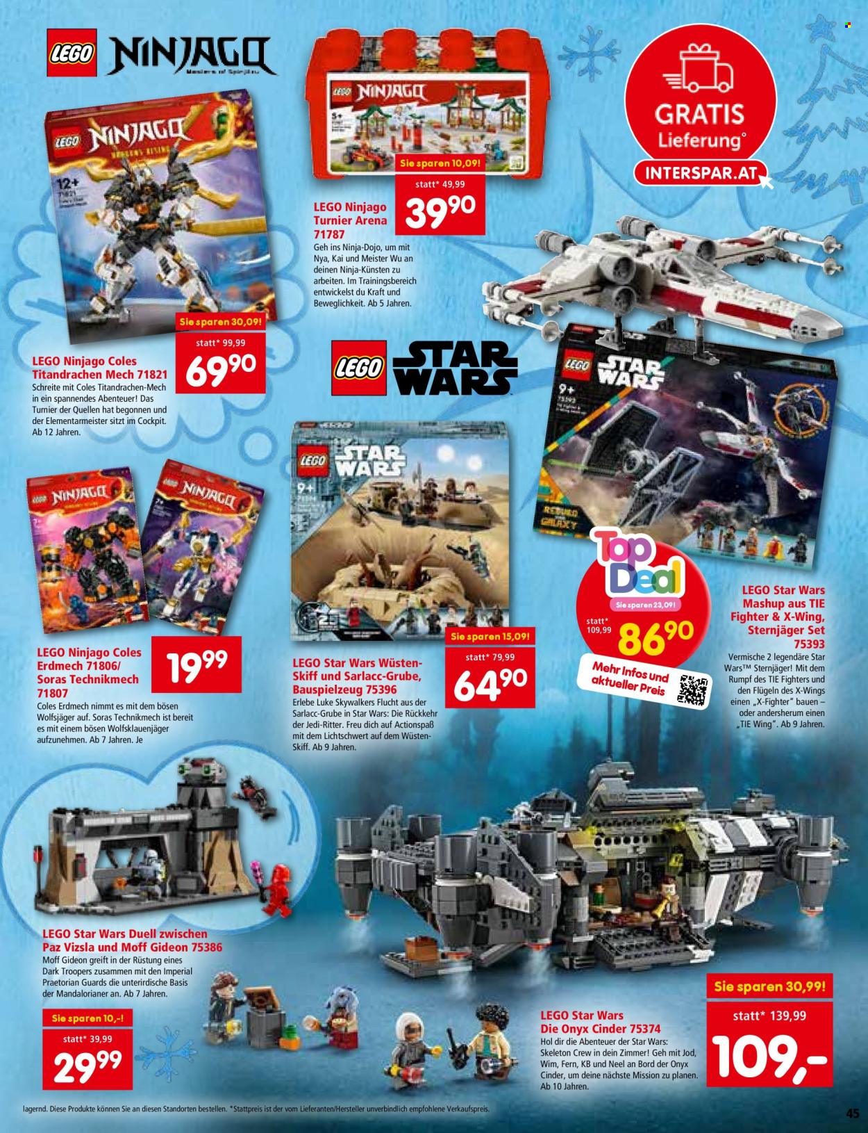 Angebote INTERSPAR - 31.10.2024 - 24.12.2024. Seite 45