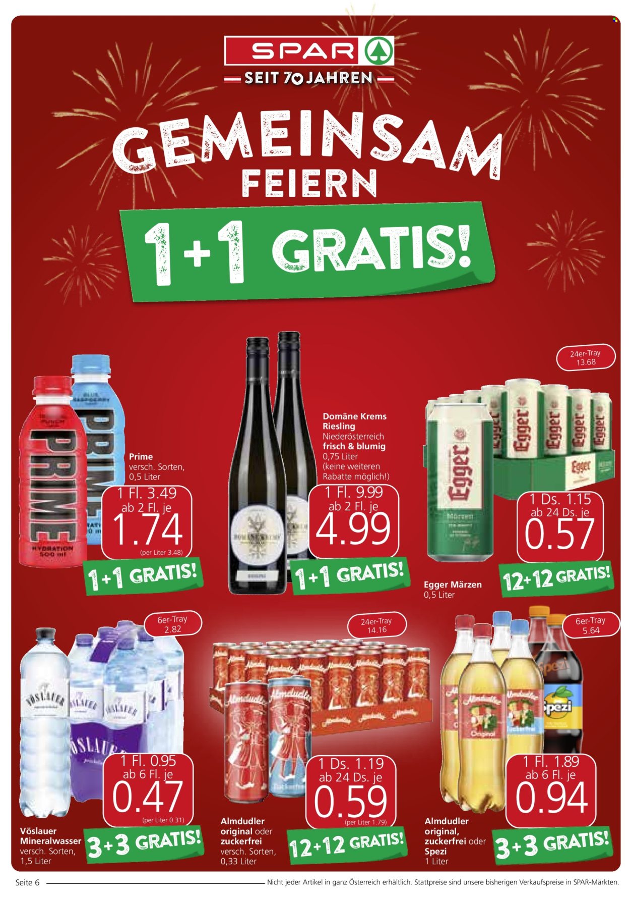 Angebote SPAR - 31.10.2024 - 13.11.2024. Seite 6