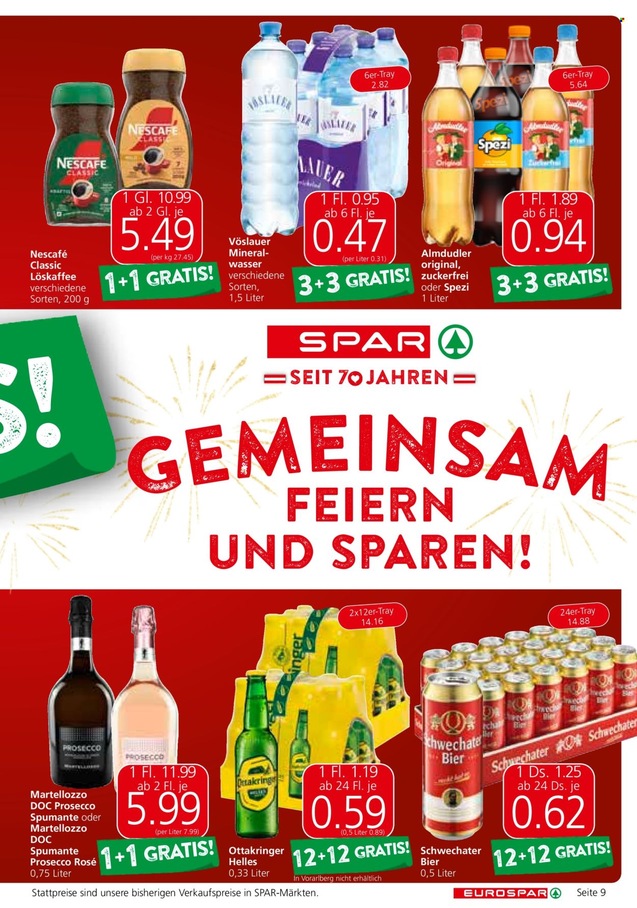 Angebote EUROSPAR - 31.10.2024 - 13.11.2024. Seite 9