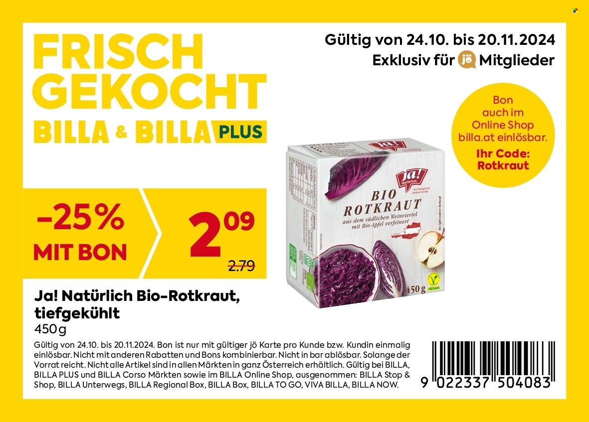Angebote Billa - 24.10.2024 - 20.11.2024. Seite 2