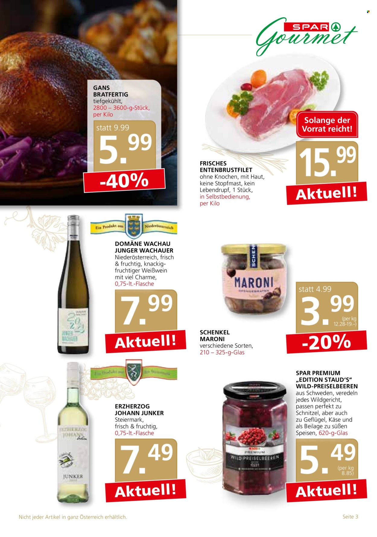 Angebote SPAR - 31.10.2024 - 13.11.2024. Seite 3