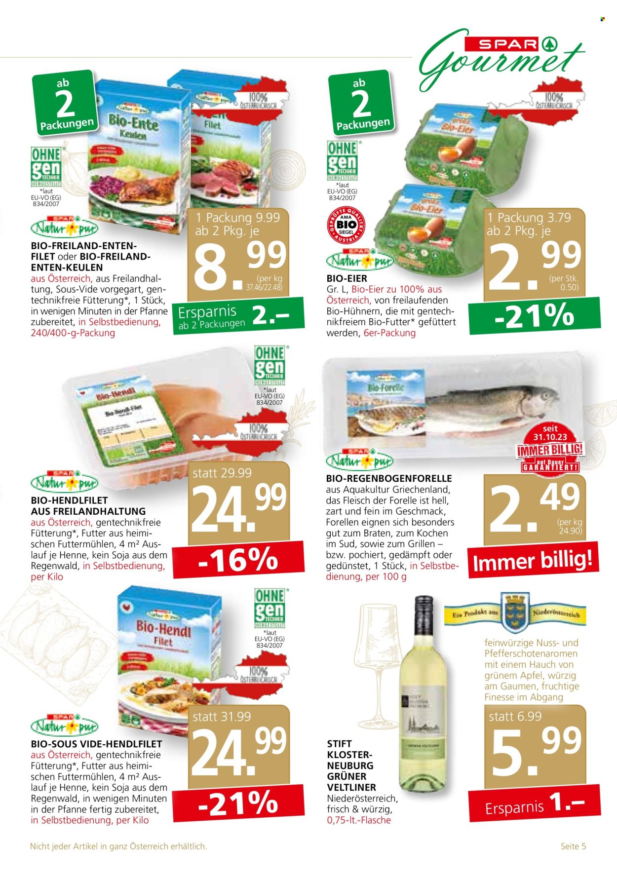 Angebote SPAR - 31.10.2024 - 13.11.2024. Seite 5