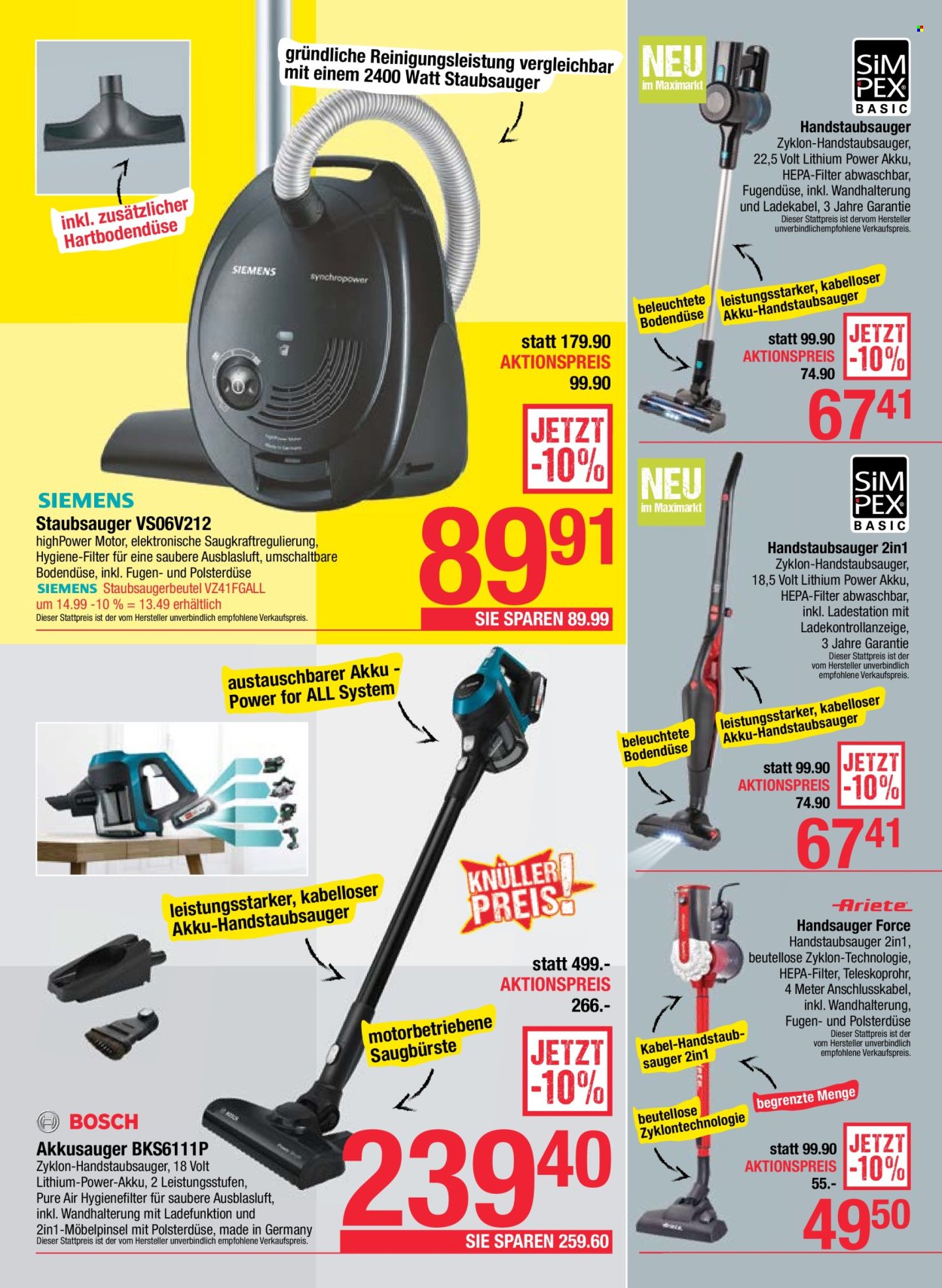 Angebote Maximarkt - 4.11.2024 - 9.11.2024. Seite 21