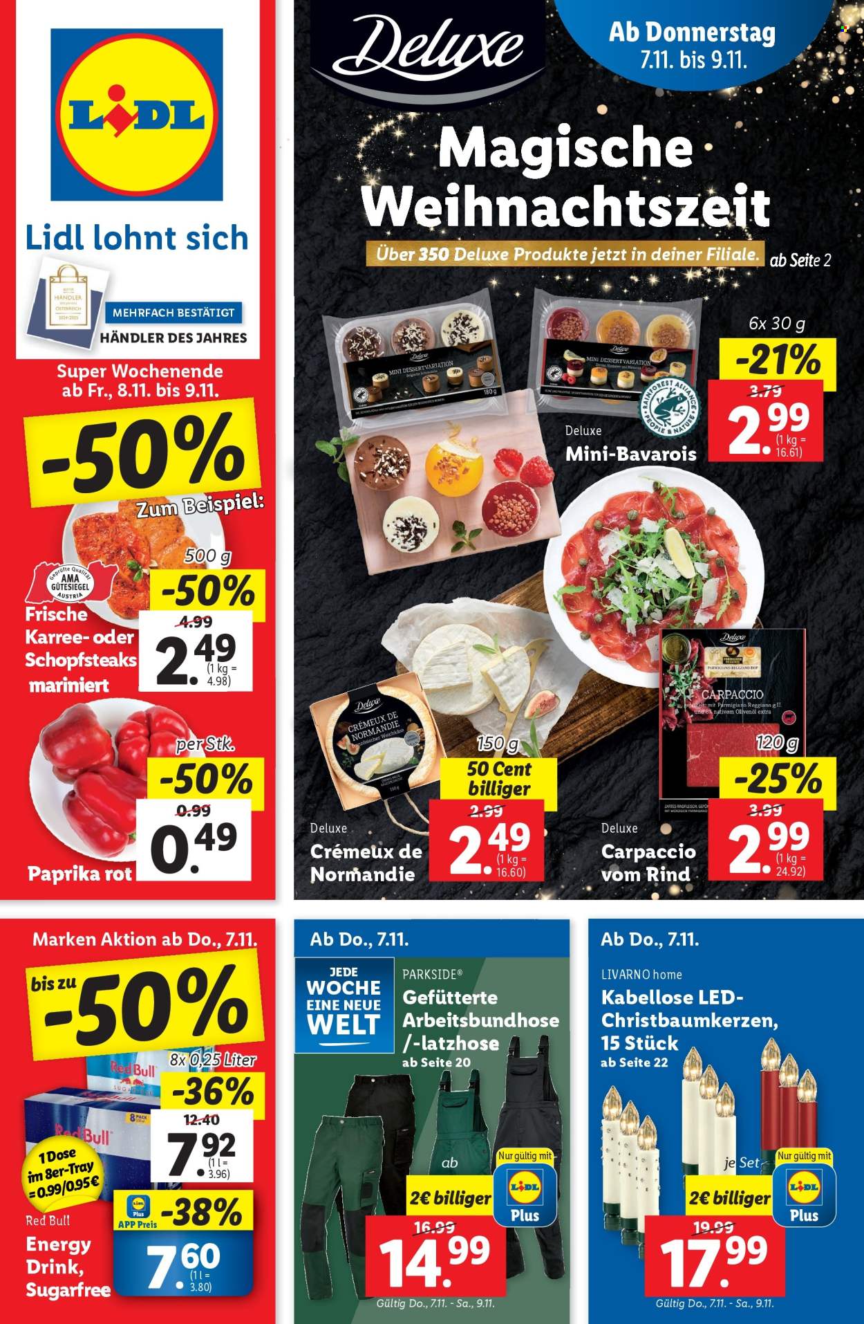 Angebote Lidl - 7.11.2024 - 13.11.2024. Seite 1