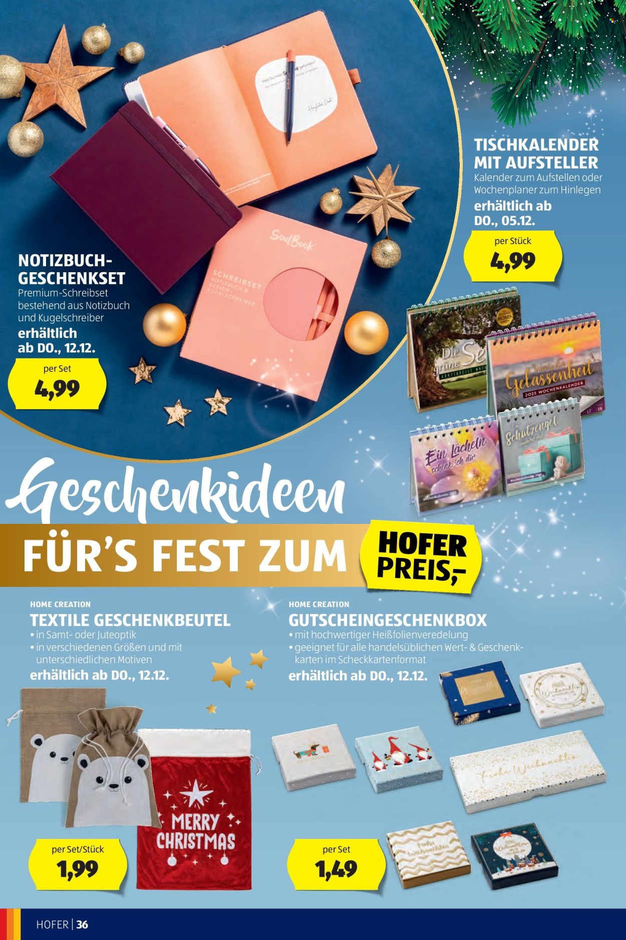 Angebote Hofer. Seite 36
