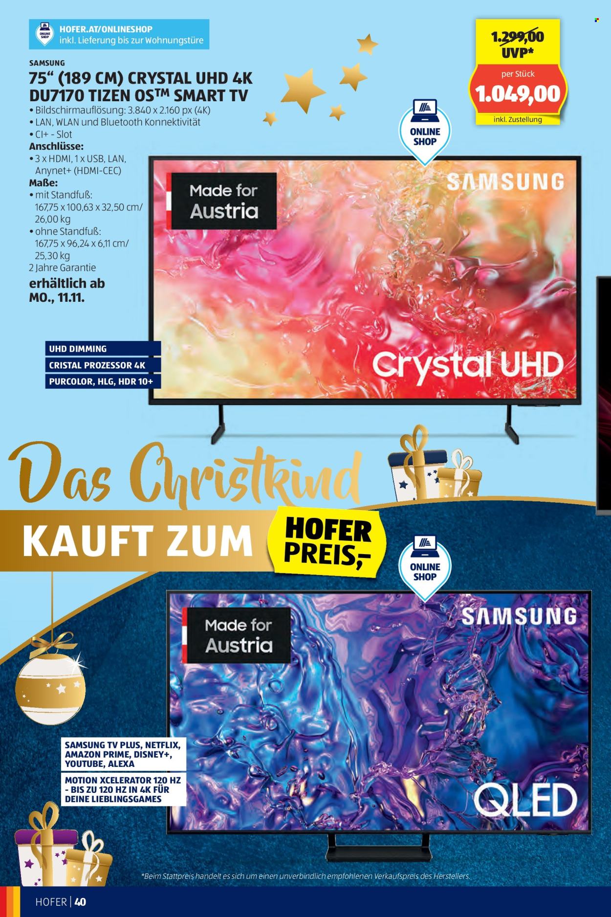 Angebote Hofer. Seite 40