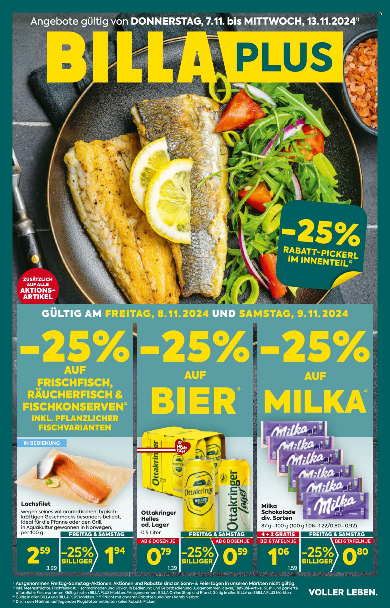 Angebote Billa Plus - 7.11.2024 - 13.11.2024. Seite 1