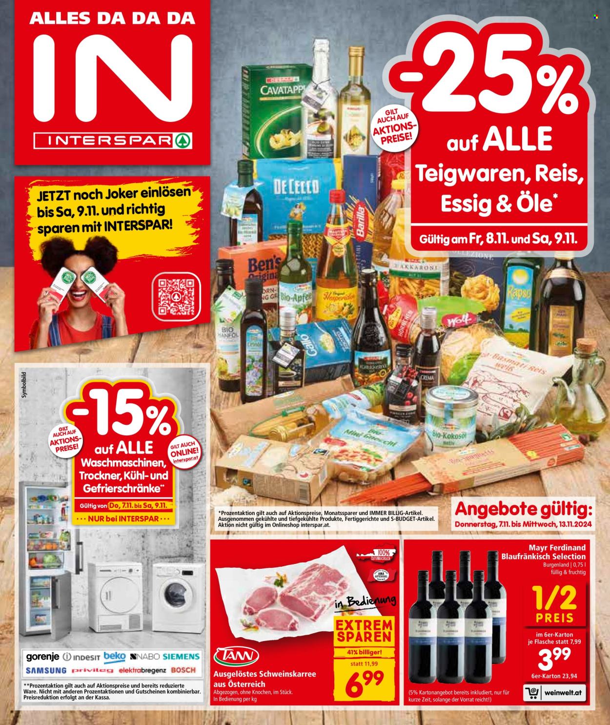 Angebote INTERSPAR - 7.11.2024 - 13.11.2024. Seite 1