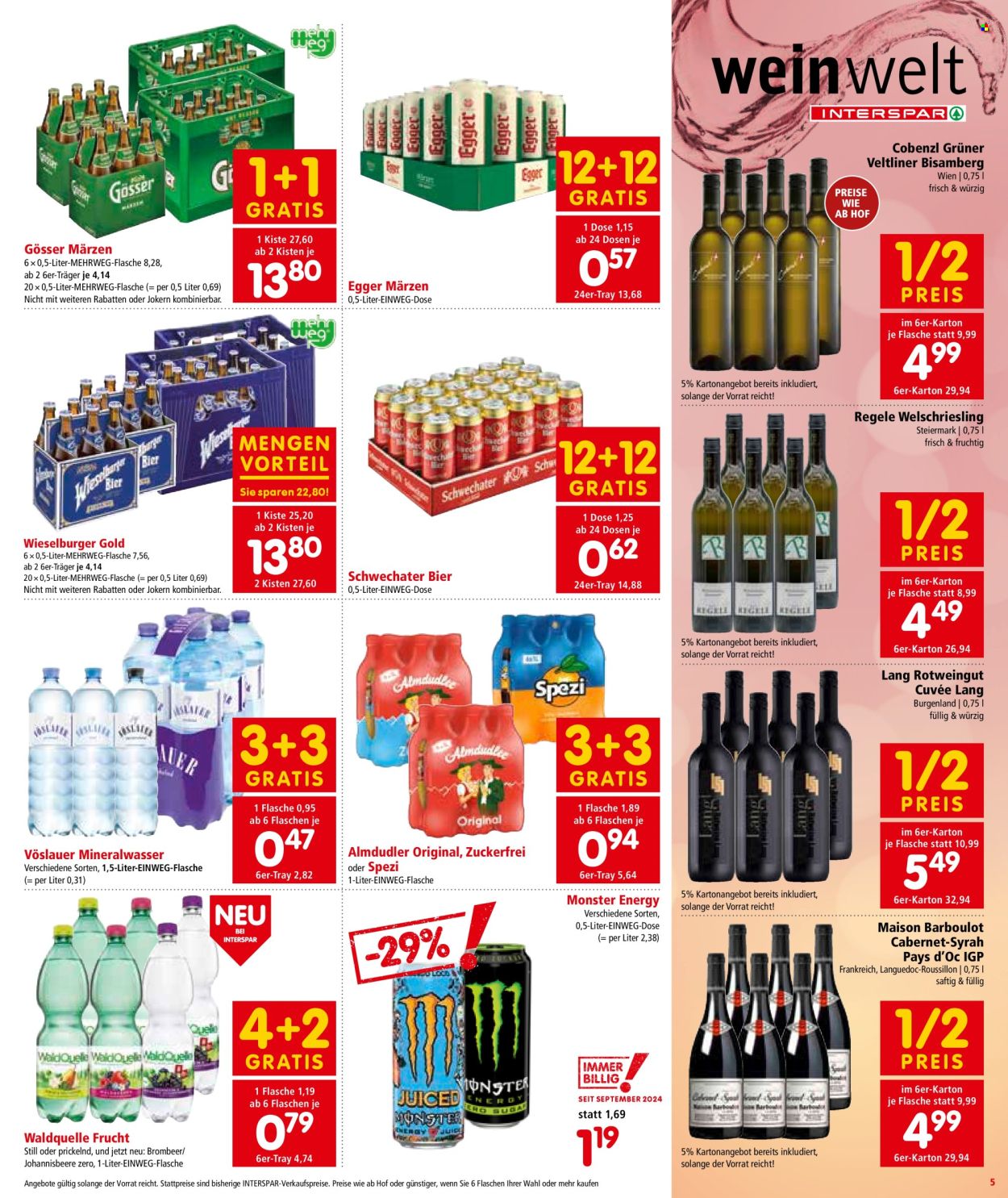Angebote INTERSPAR - 7.11.2024 - 13.11.2024. Seite 6