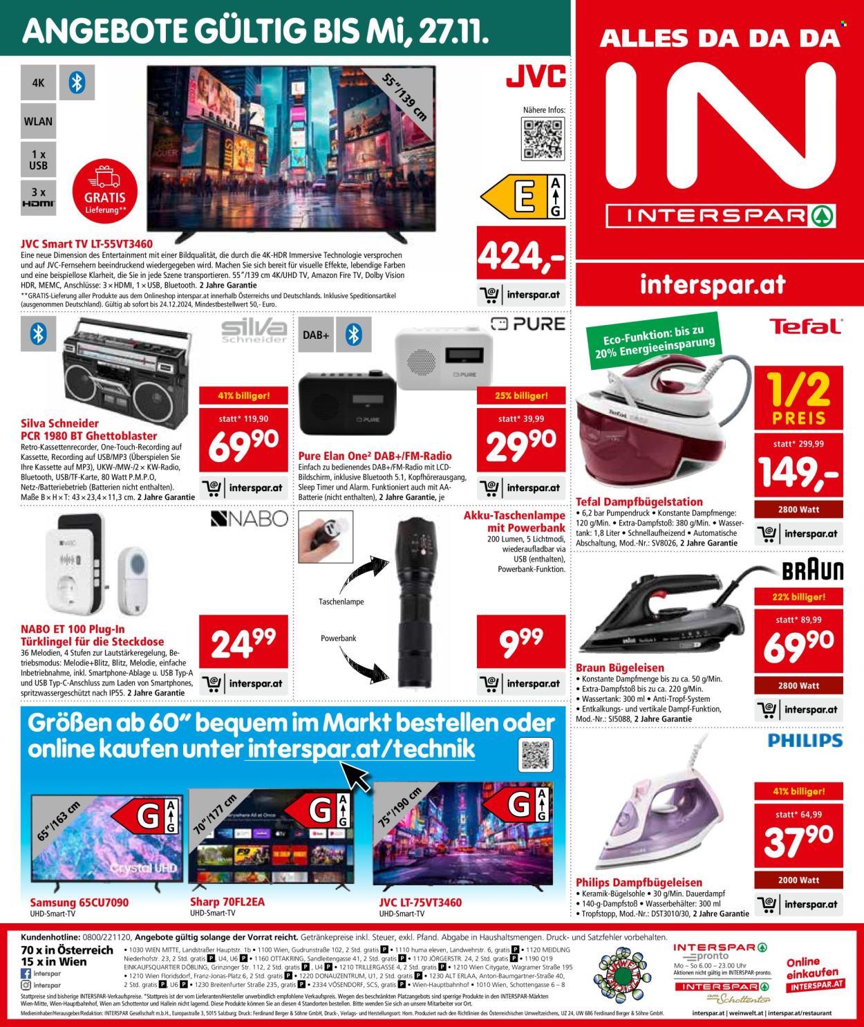 Angebote INTERSPAR - 7.11.2024 - 13.11.2024. Seite 17