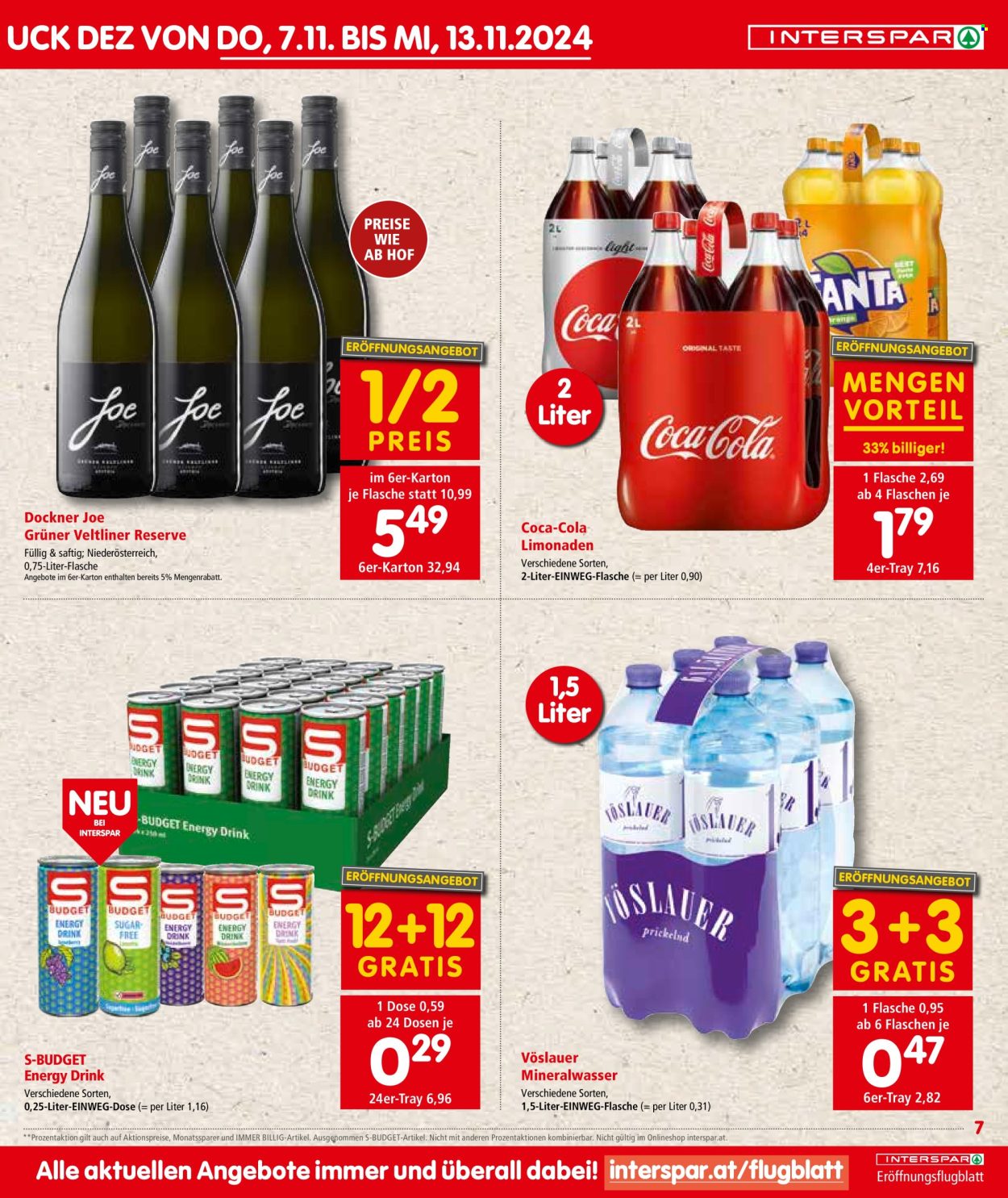 Angebote INTERSPAR - 7.11.2024 - 13.11.2024. Seite 7