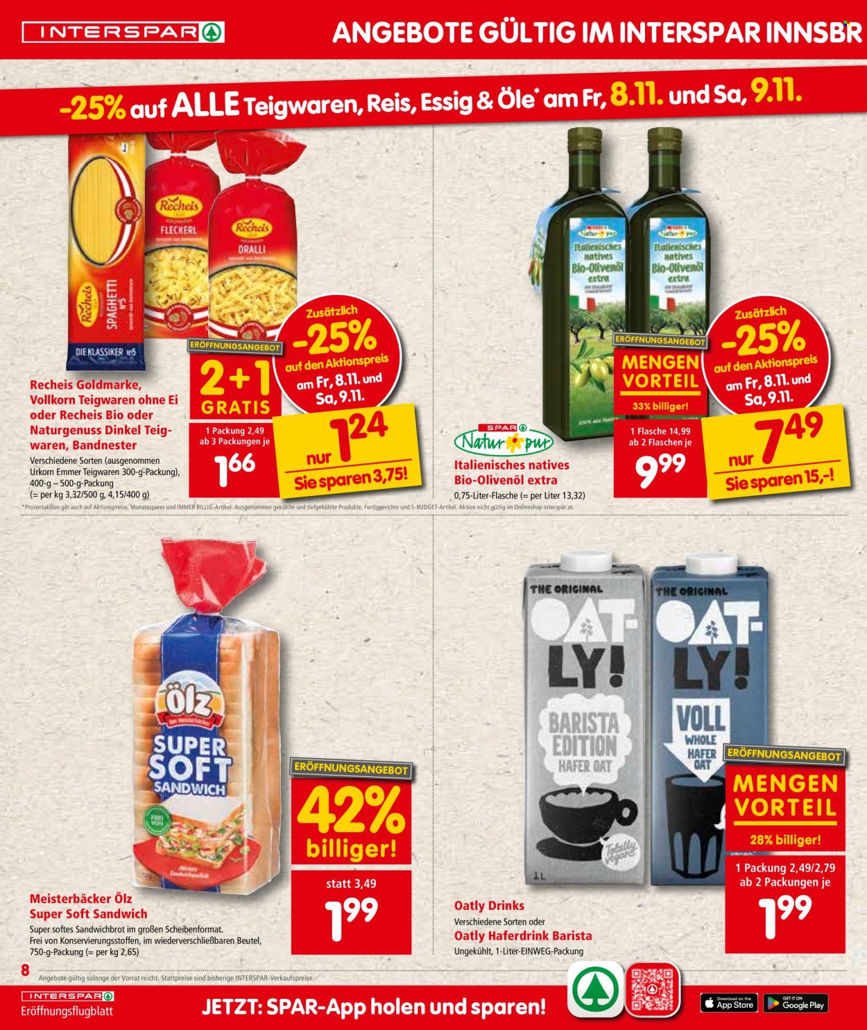 Angebote INTERSPAR - 7.11.2024 - 13.11.2024. Seite 8