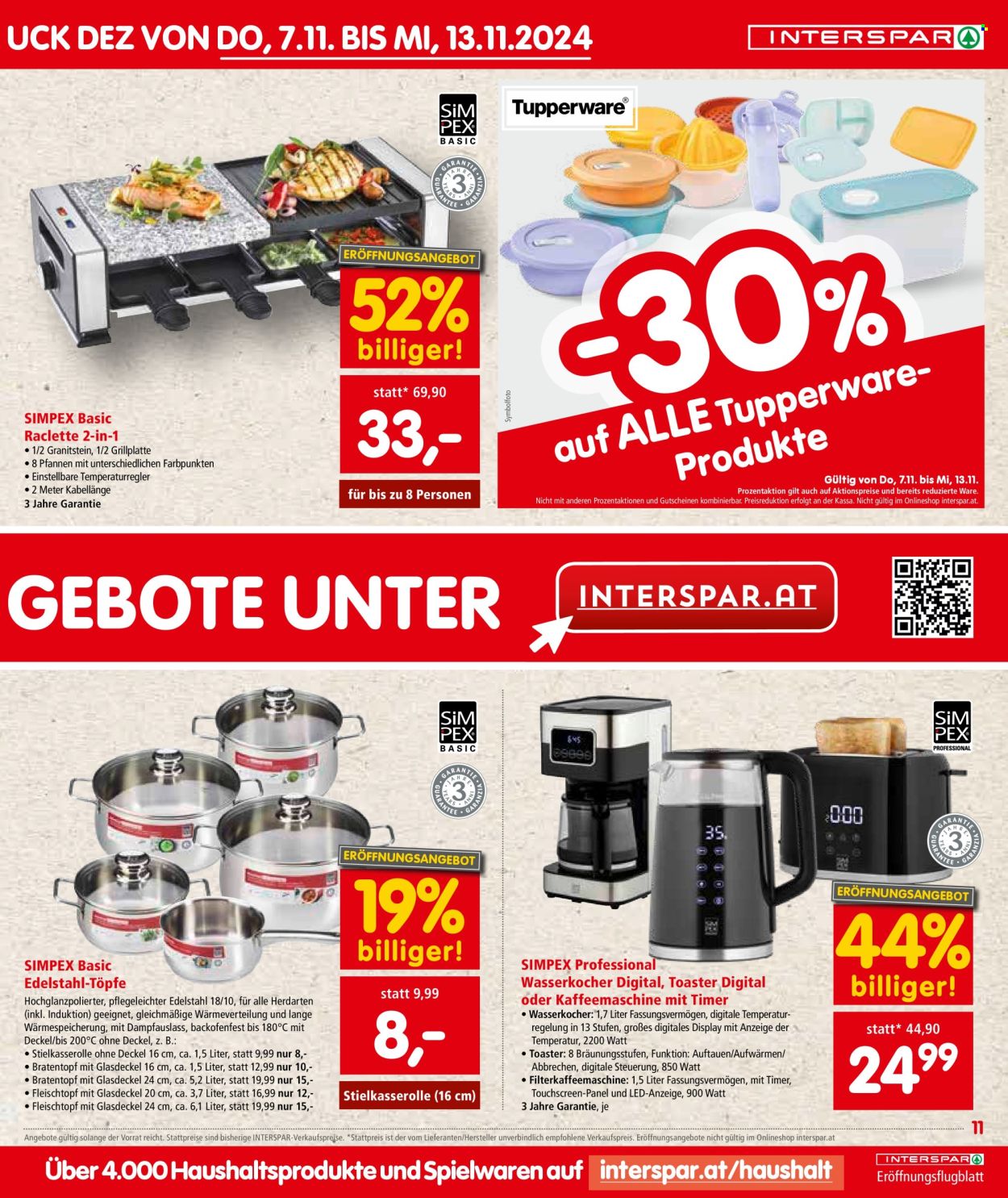 Angebote INTERSPAR - 7.11.2024 - 13.11.2024. Seite 11