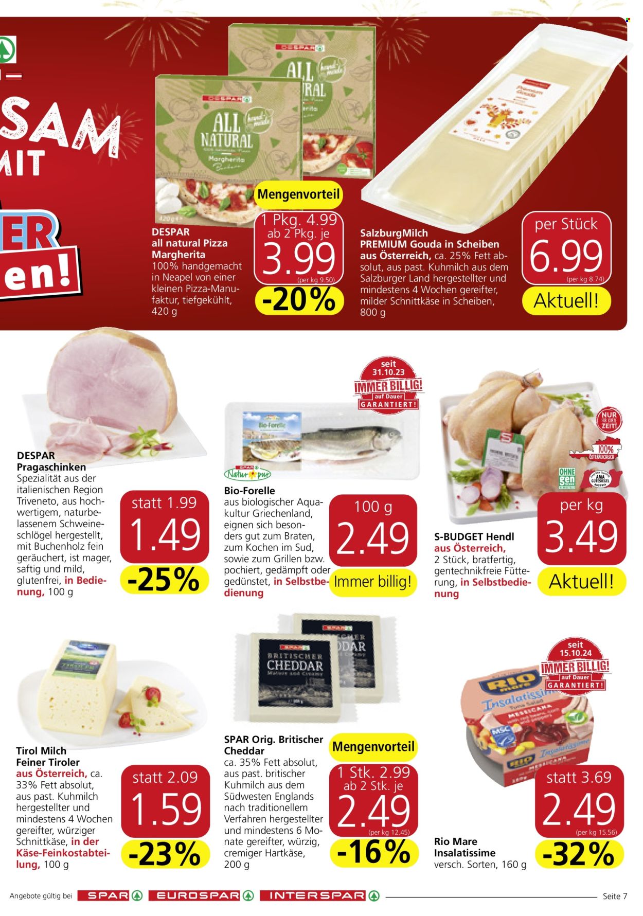 Angebote SPAR - 7.11.2024 - 13.11.2024. Seite 7