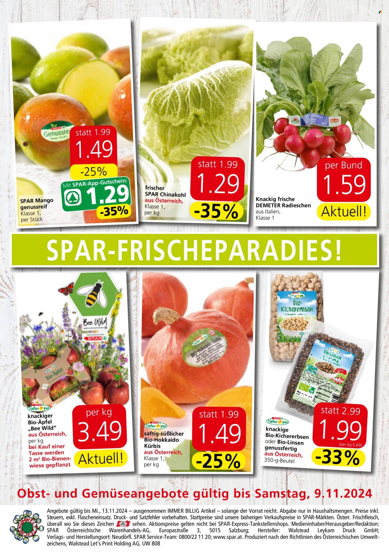 Angebote SPAR - 7.11.2024 - 13.11.2024. Seite 16