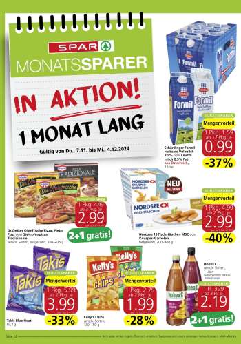 Angebote SPAR - 7.11.2024 - 4.12.2024.