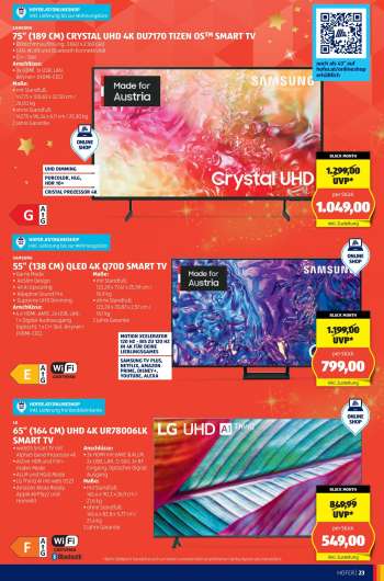 thumbnail - 75" (189 CM) CRYSTAL UHD 4K DU7170 TIZEN OS™ SMART TV