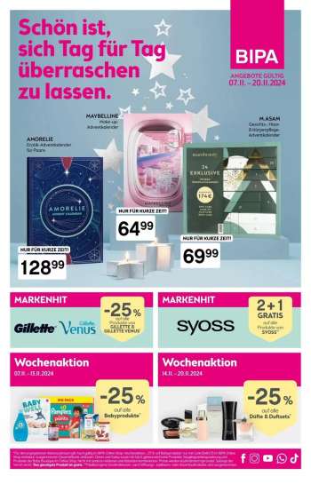 Angebote Bipa - 7.11.2024 - 20.11.2024.