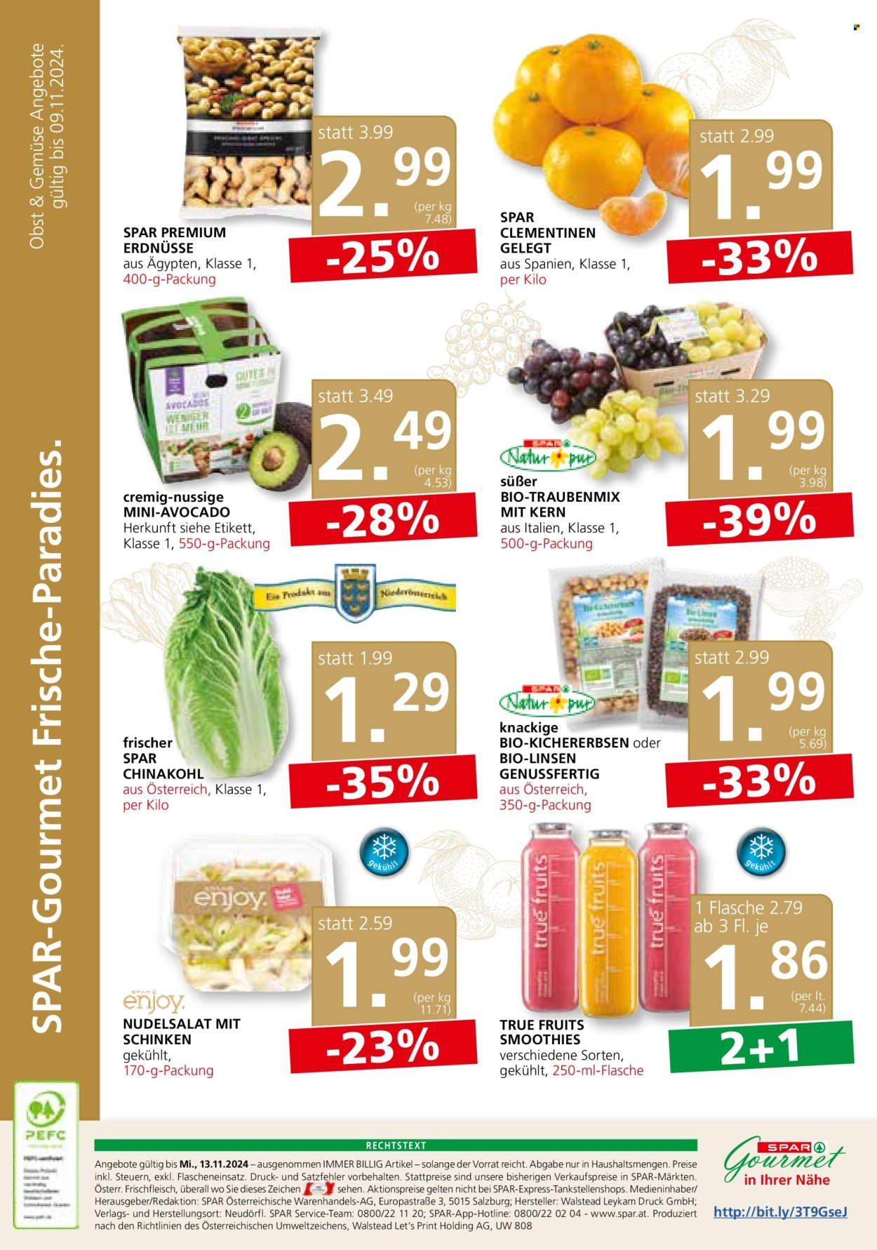 Angebote SPAR - 7.11.2024 - 13.11.2024. Seite 8