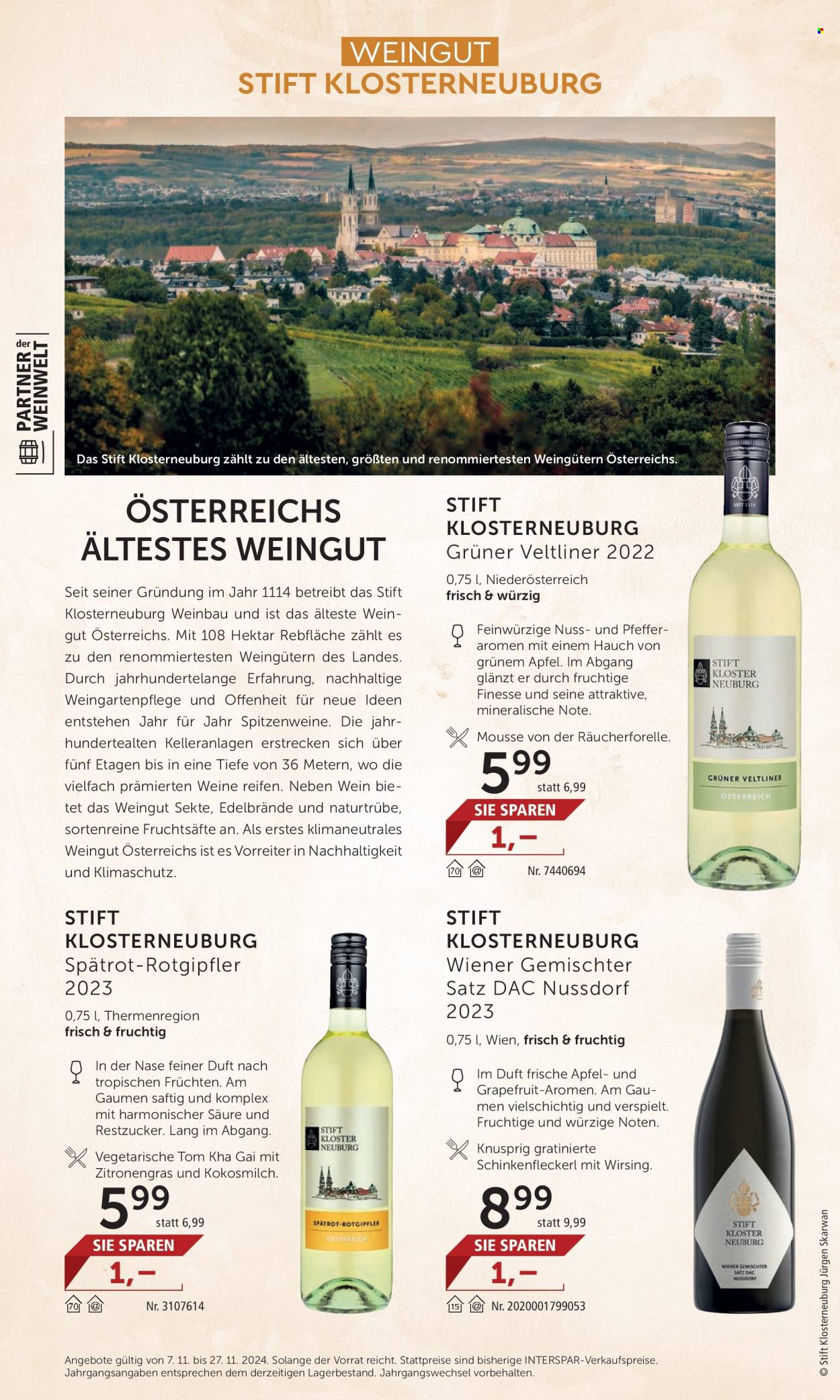 Angebote INTERSPAR - 7.11.2024 - 27.11.2024. Seite 18