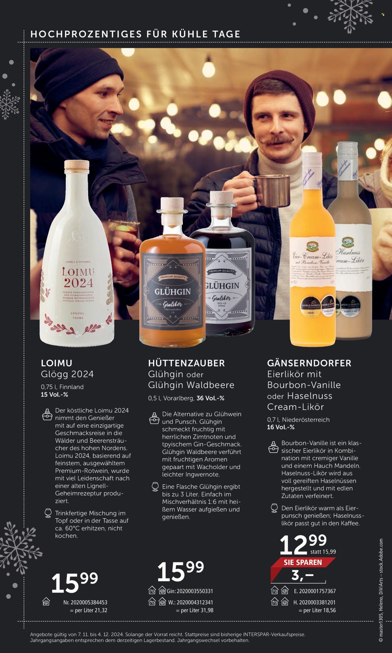 Angebote INTERSPAR - 7.11.2024 - 27.11.2024. Seite 28
