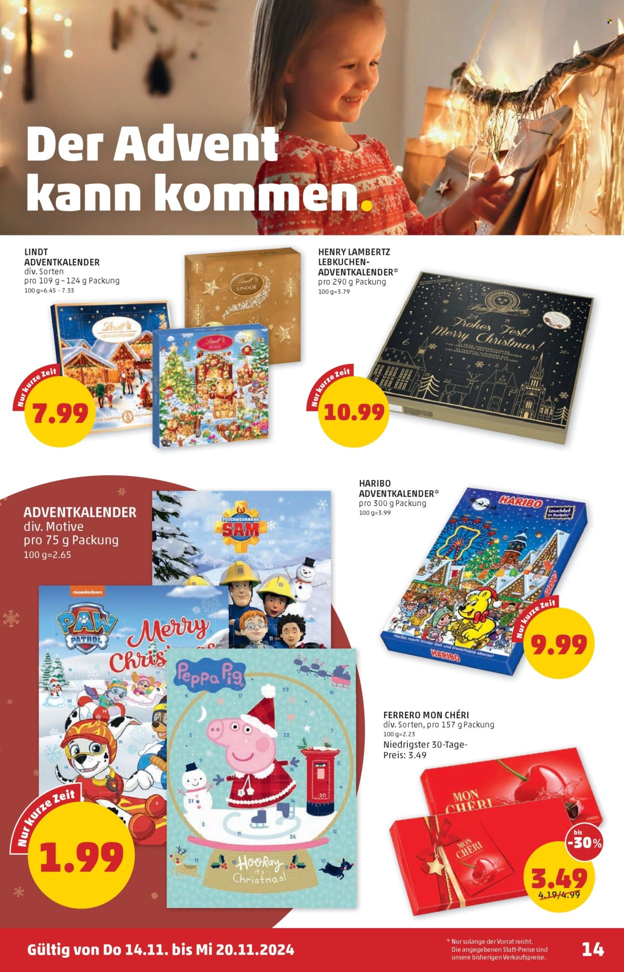 Angebote Penny - 14.11.2024 - 20.11.2024. Seite 14
