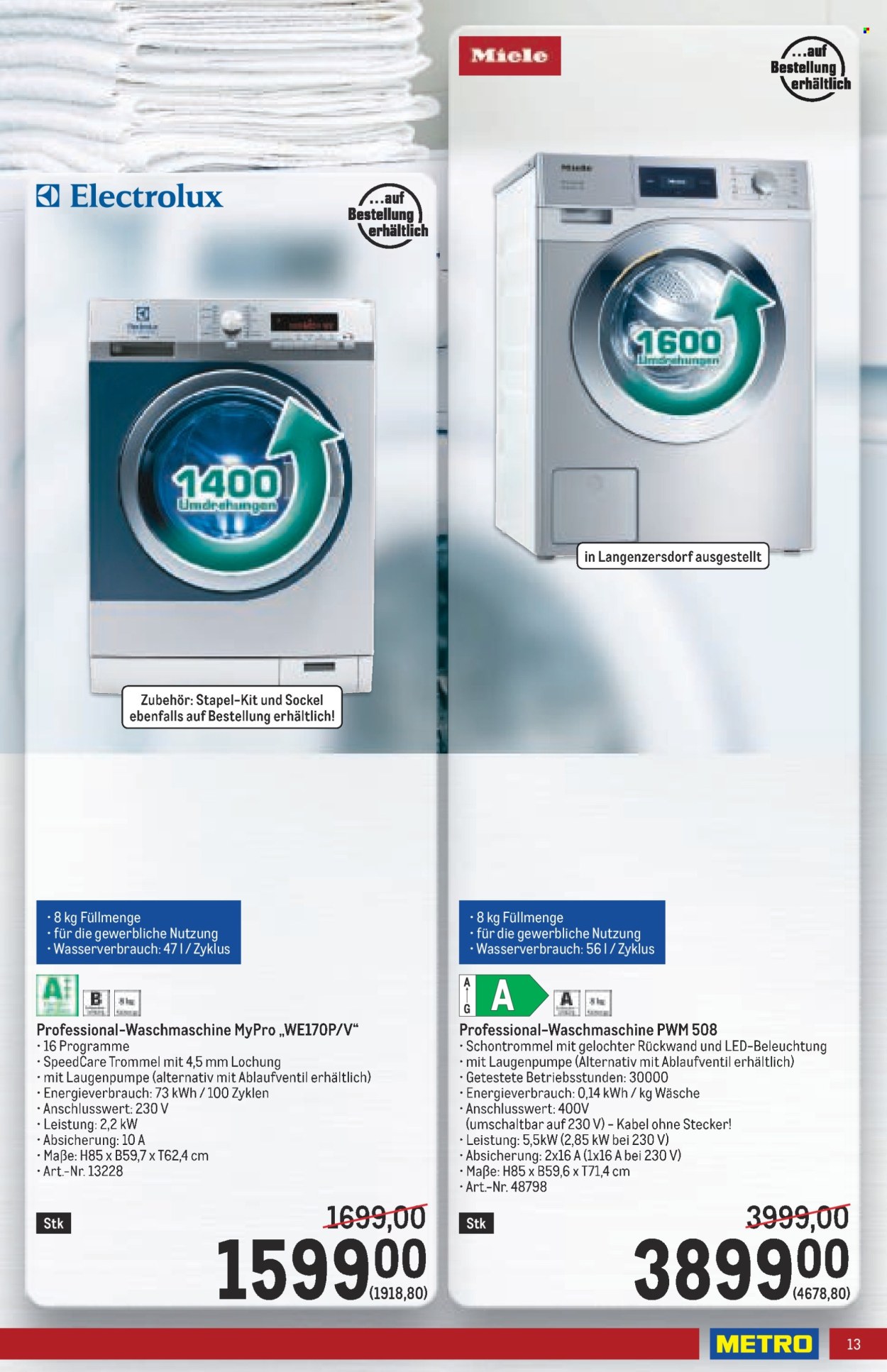Angebote Metro - 14.11.2024 - 27.11.2024. Seite 13