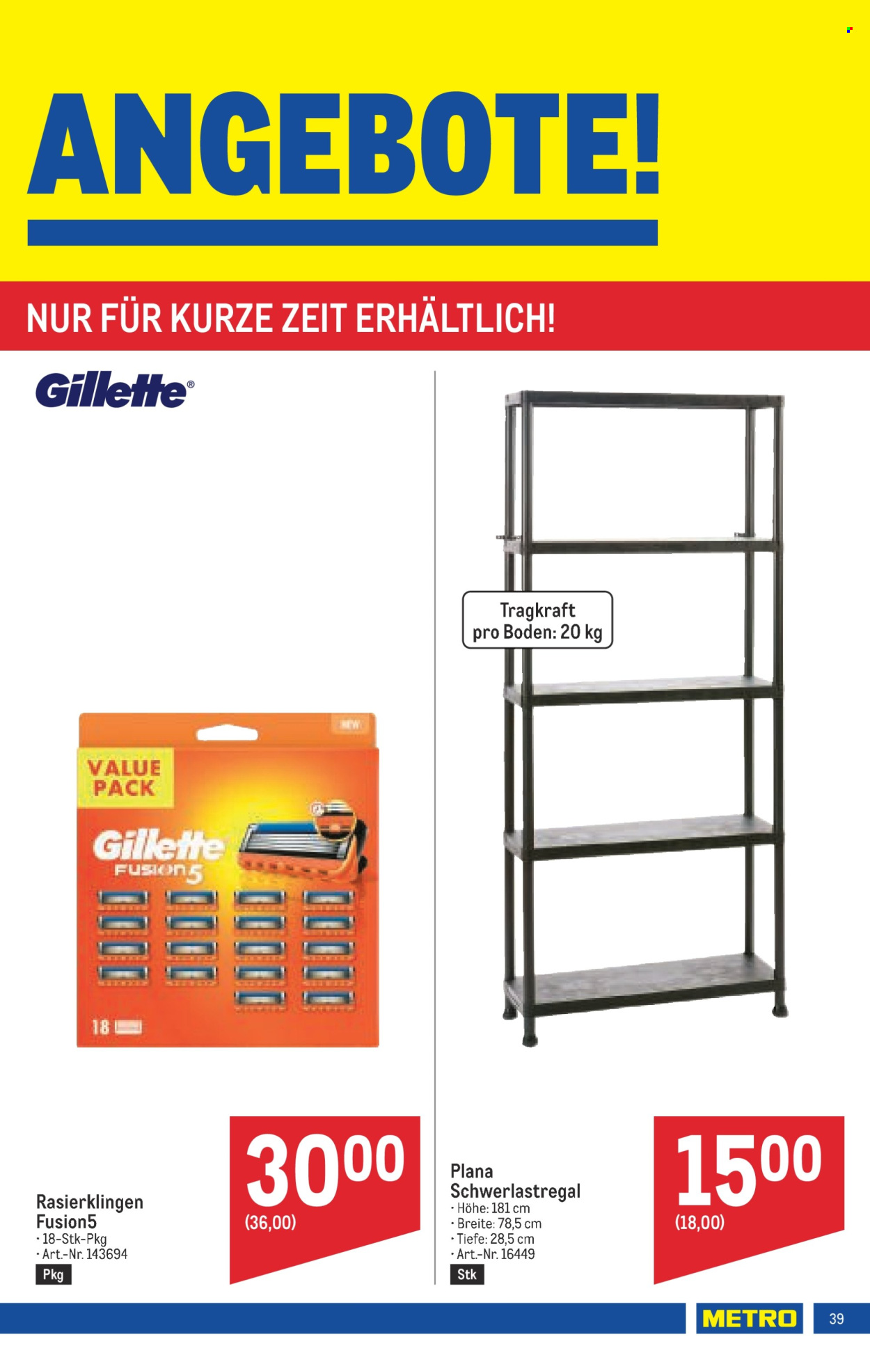 Angebote Metro - 14.11.2024 - 27.11.2024. Seite 39