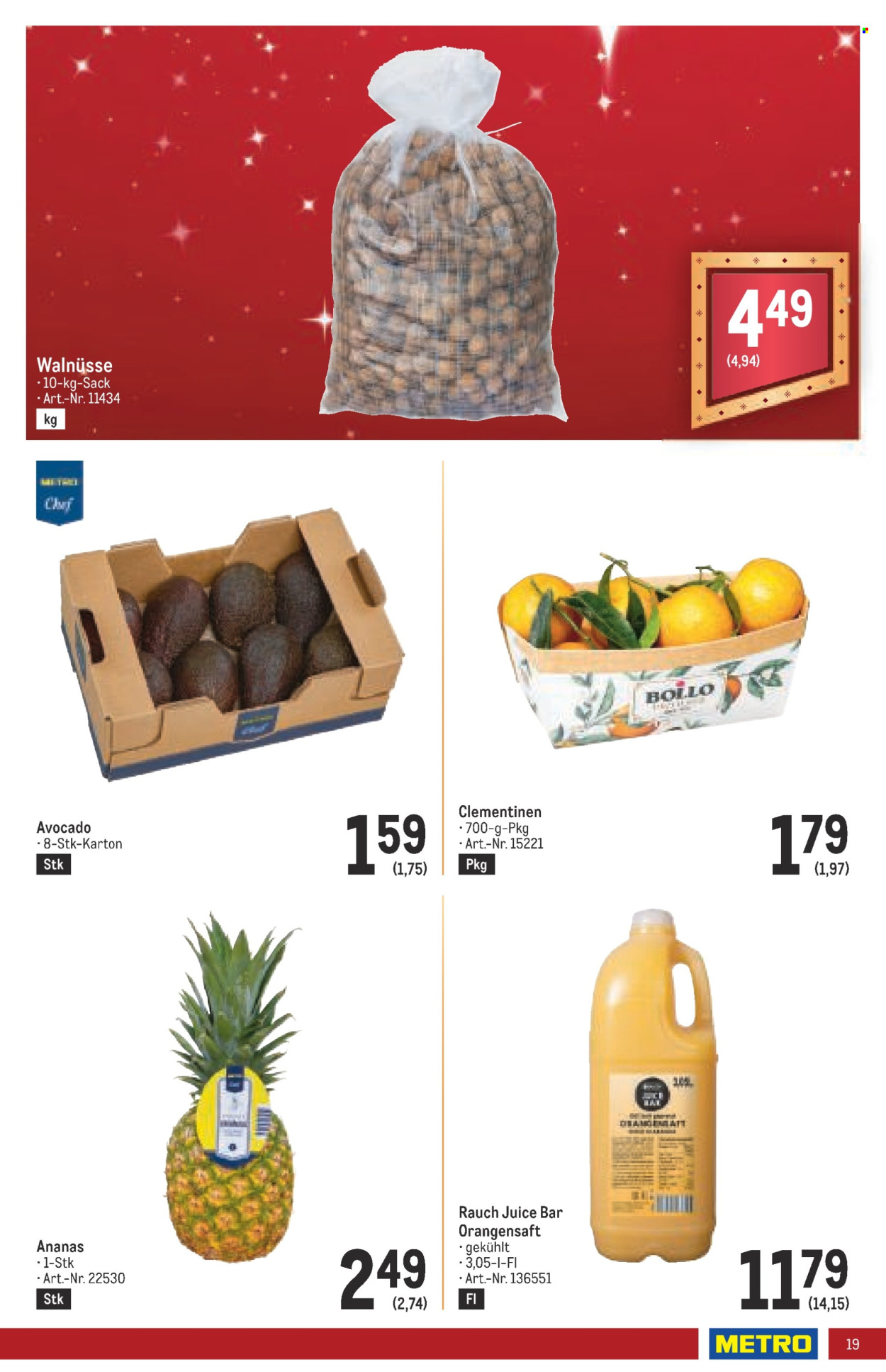 Angebote Metro - 14.11.2024 - 27.11.2024. Seite 19