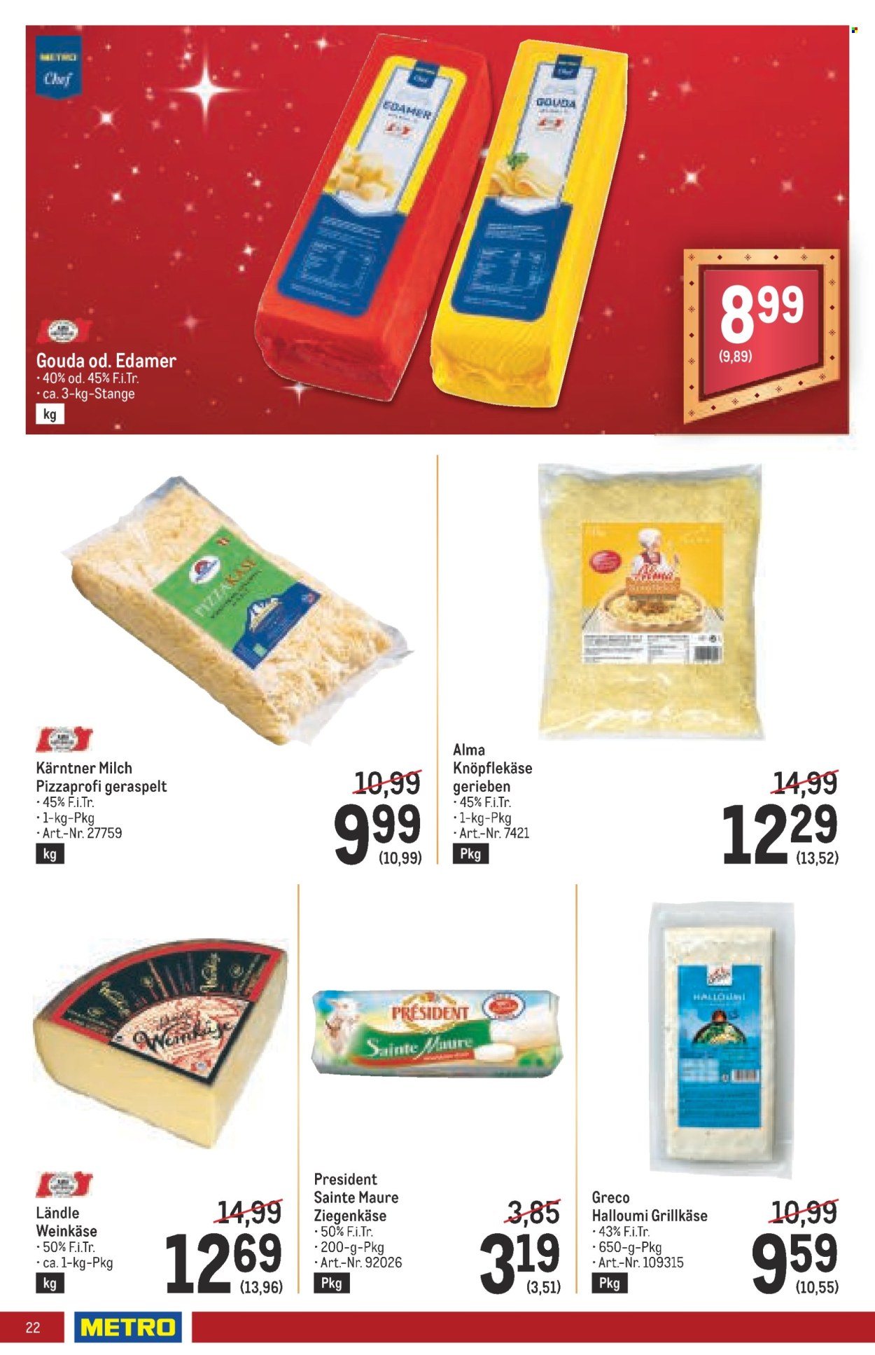 Angebote Metro - 14.11.2024 - 27.11.2024. Seite 22