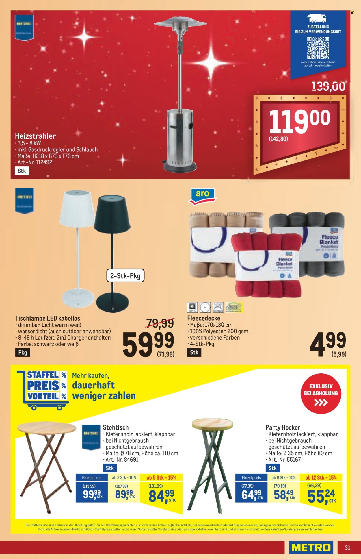 Angebote Metro - 14.11.2024 - 27.11.2024. Seite 31