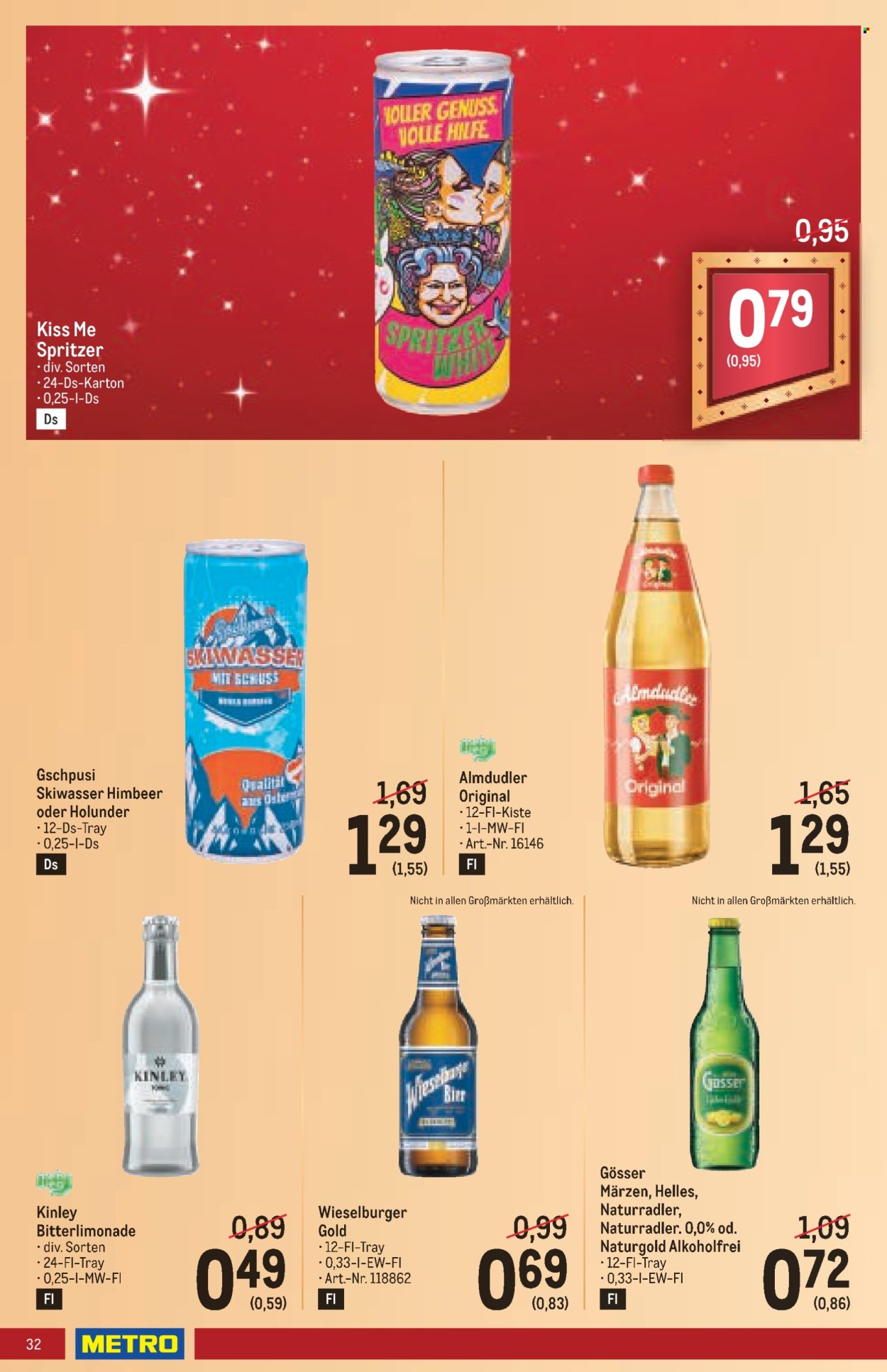 Angebote Metro - 14.11.2024 - 27.11.2024. Seite 32