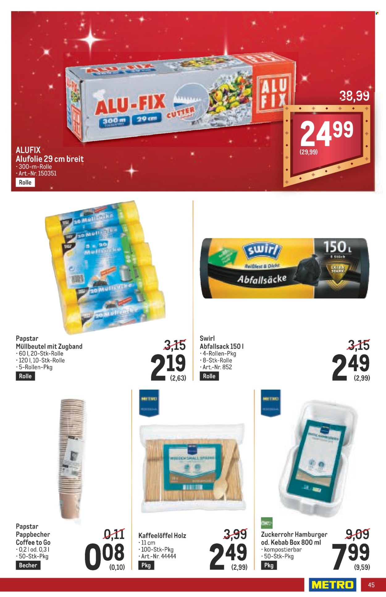 Angebote Metro - 14.11.2024 - 27.11.2024. Seite 45