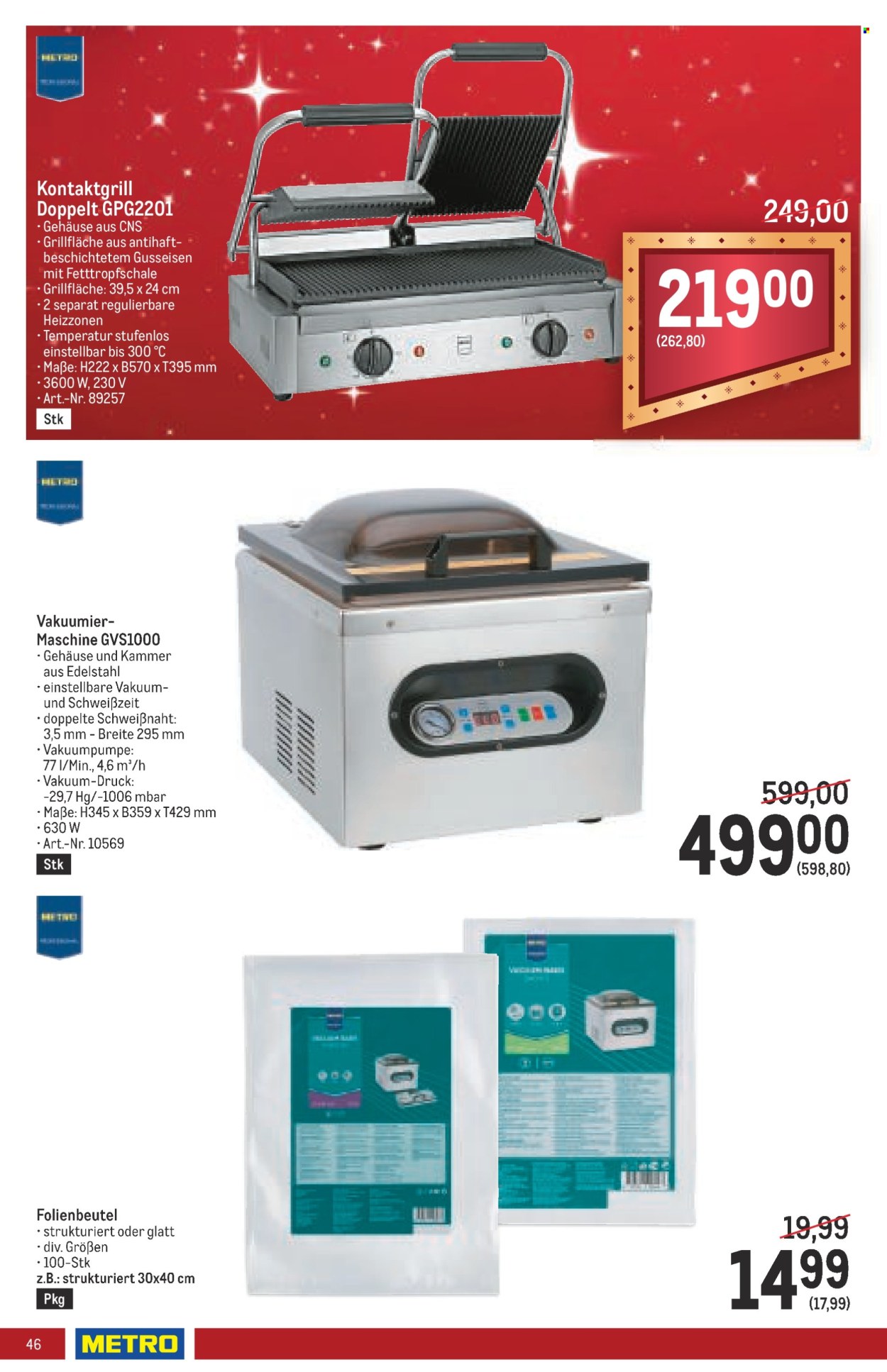 Angebote Metro - 14.11.2024 - 27.11.2024. Seite 46