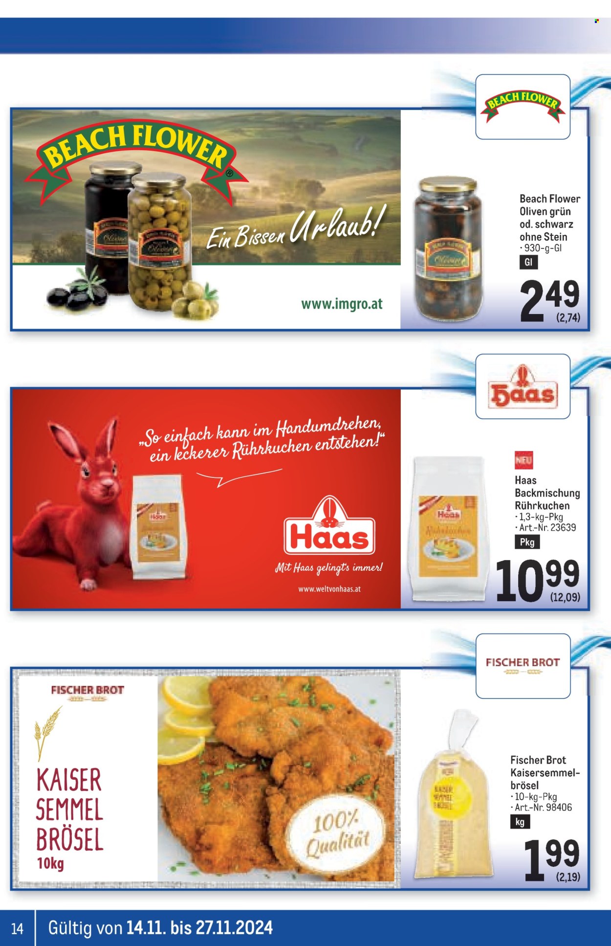 Angebote Metro - 14.11.2024 - 27.11.2024. Seite 14